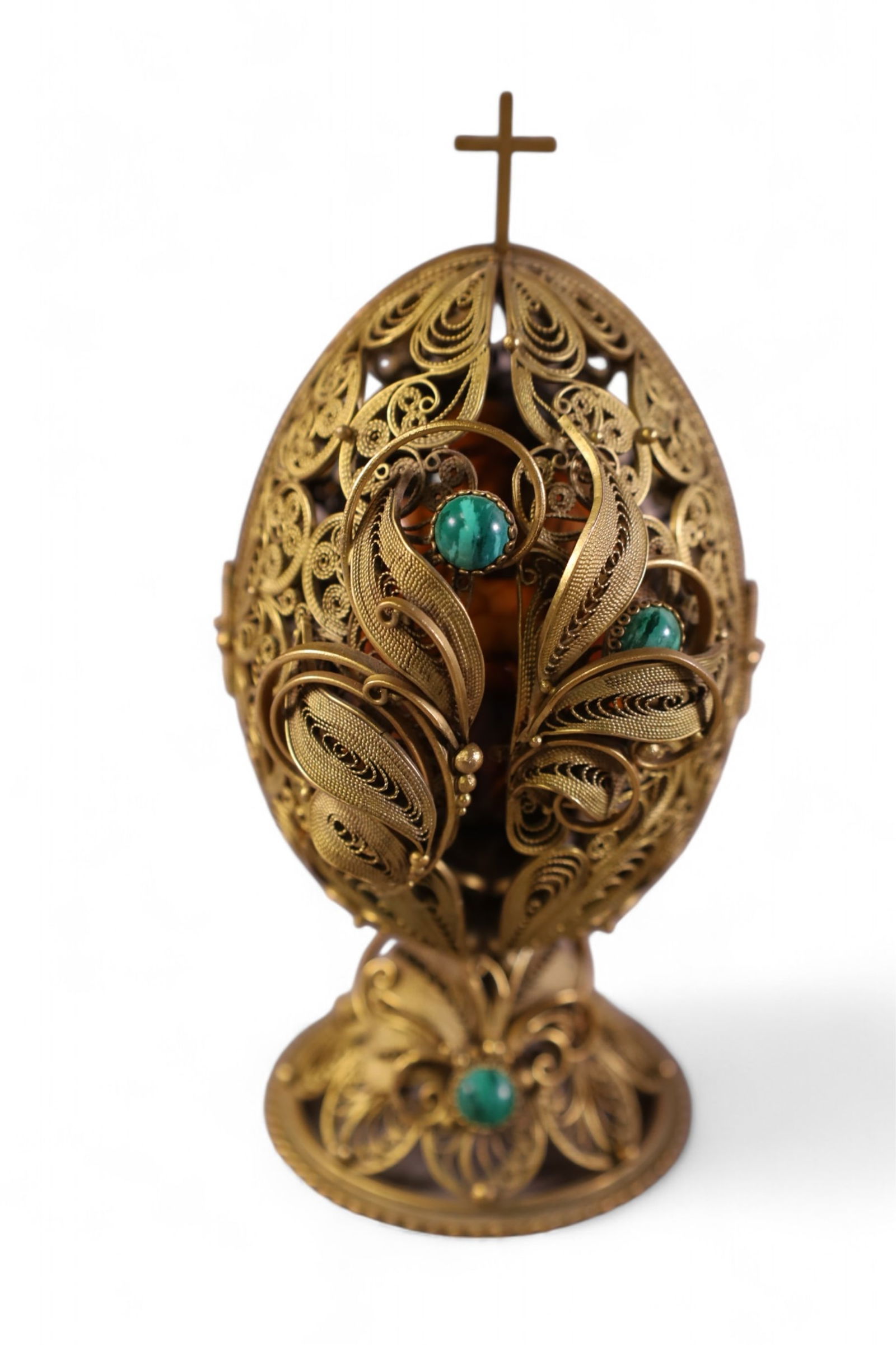 RELIGIOUS FILIGREE EGG (1 of 2)