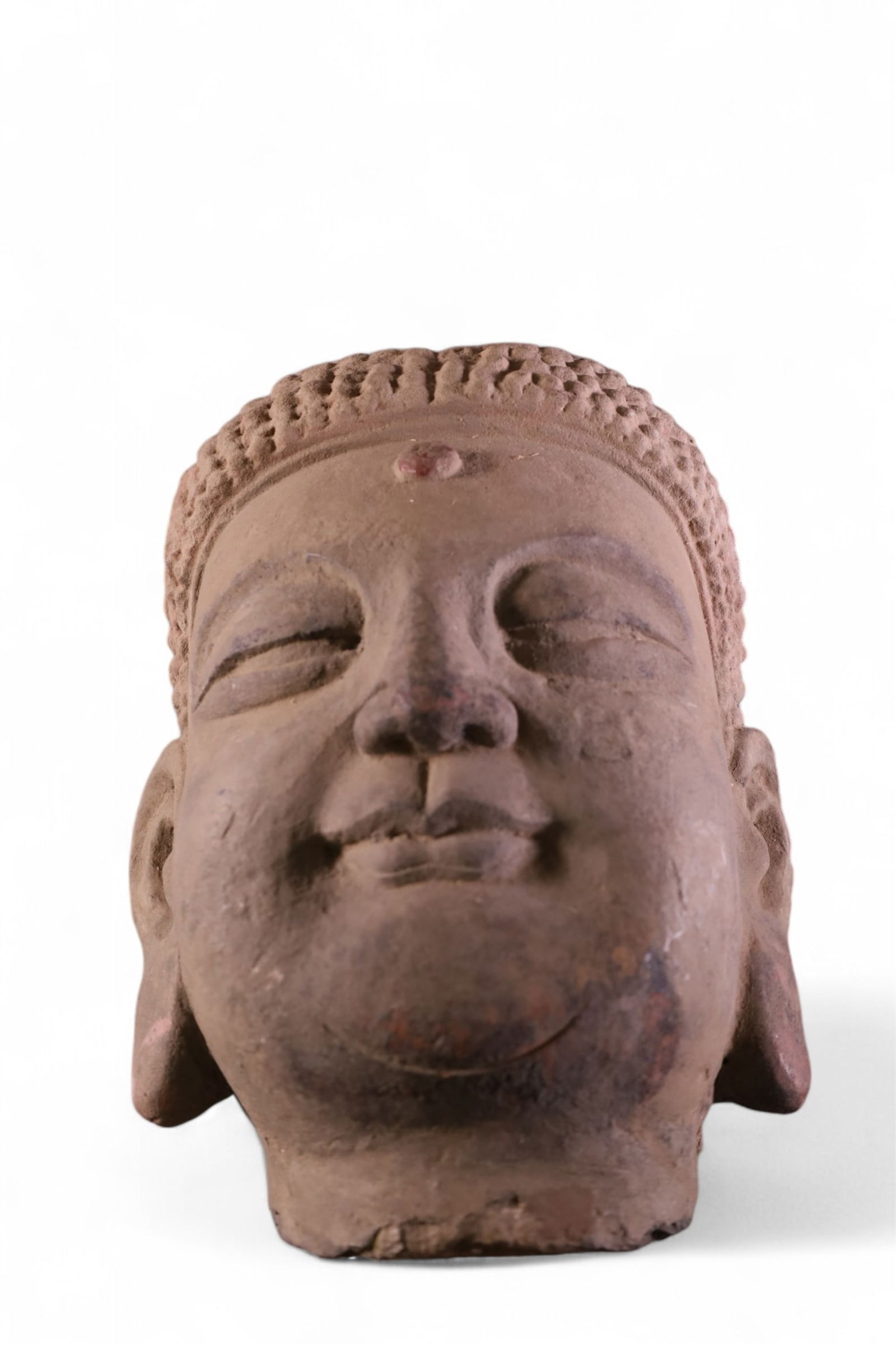 SANDSTONE BUDDHA HEAD (1 of 2)