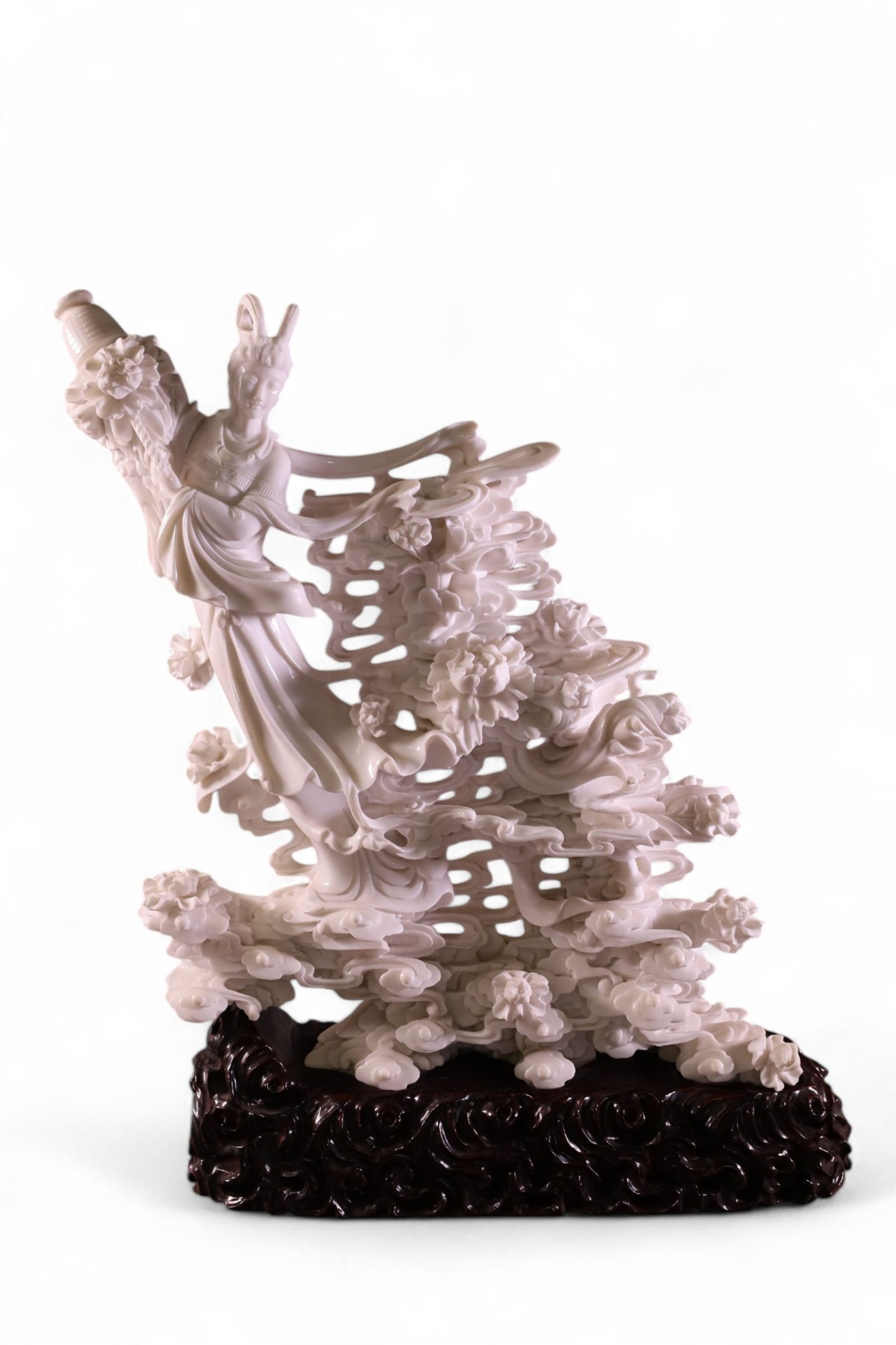 POLISHED MARBLE CHINESE SCULPTURE (1 of 5)