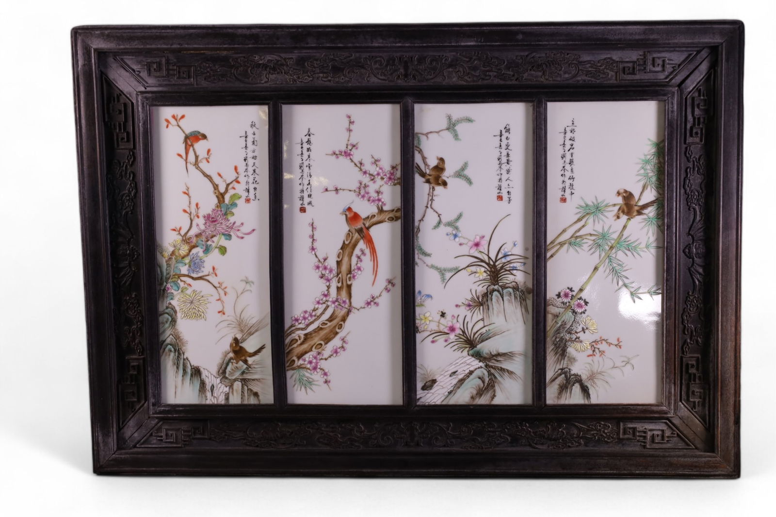 CHINESE PORCELAIN PANELS (1 of 3)