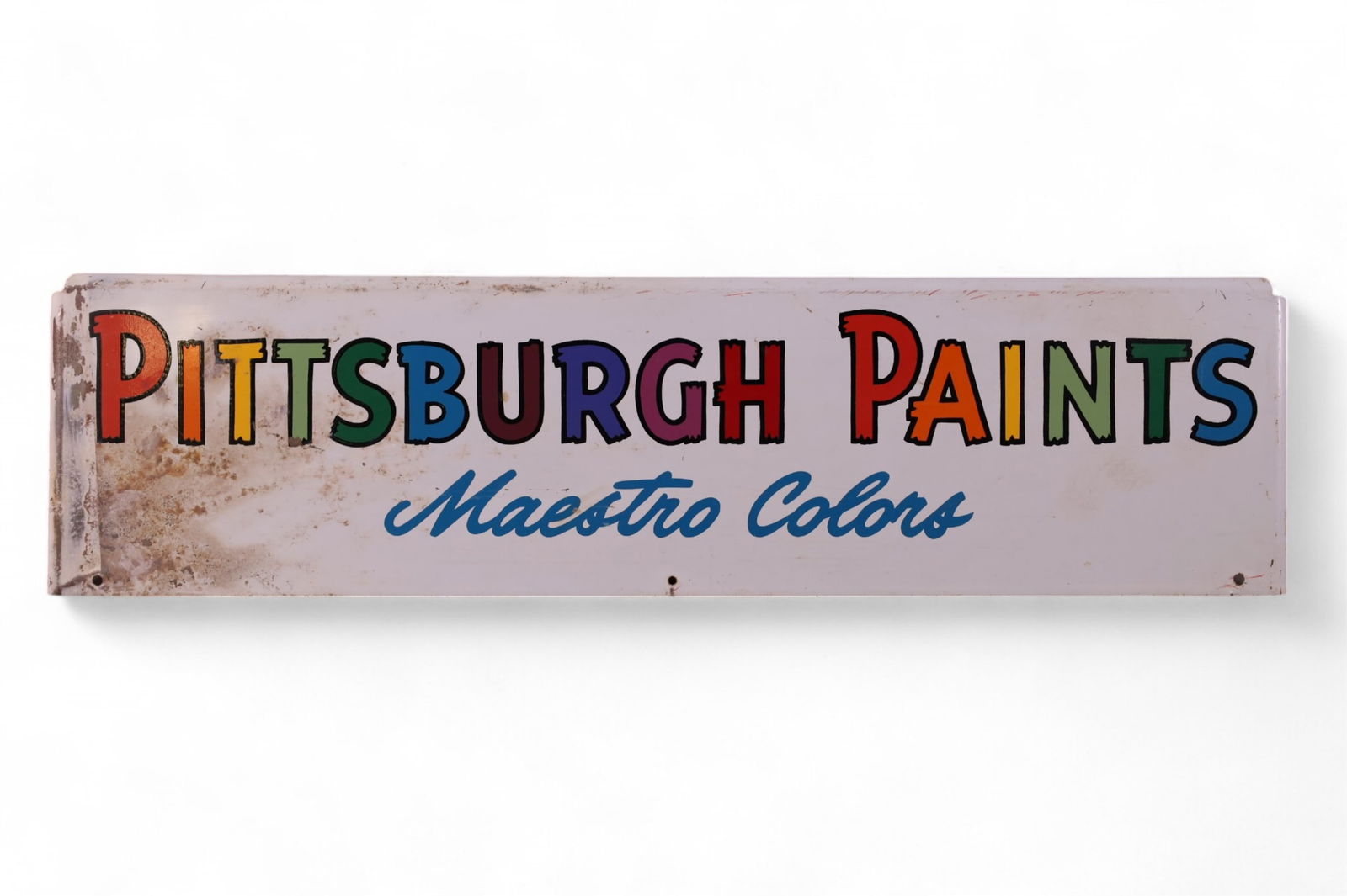 PITTSBURGH PAINTS TIN SIGN (1 of 2)