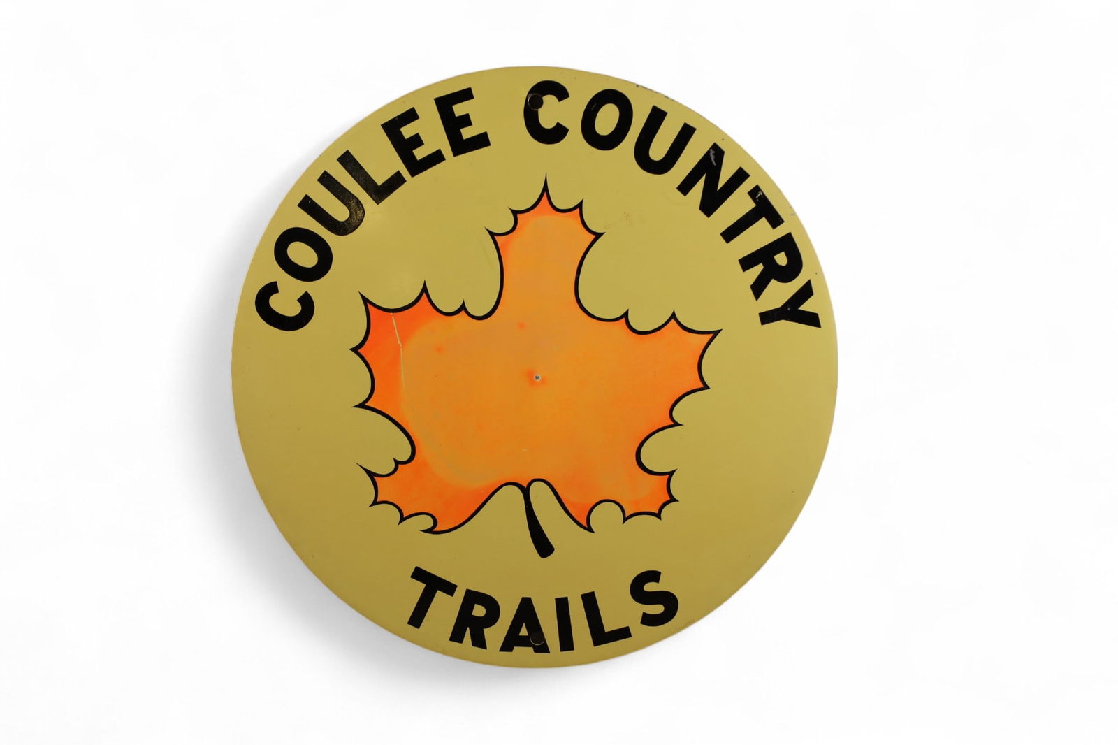 COULEE COUNTRY TRAILS METAL SIGN (1 of 4)