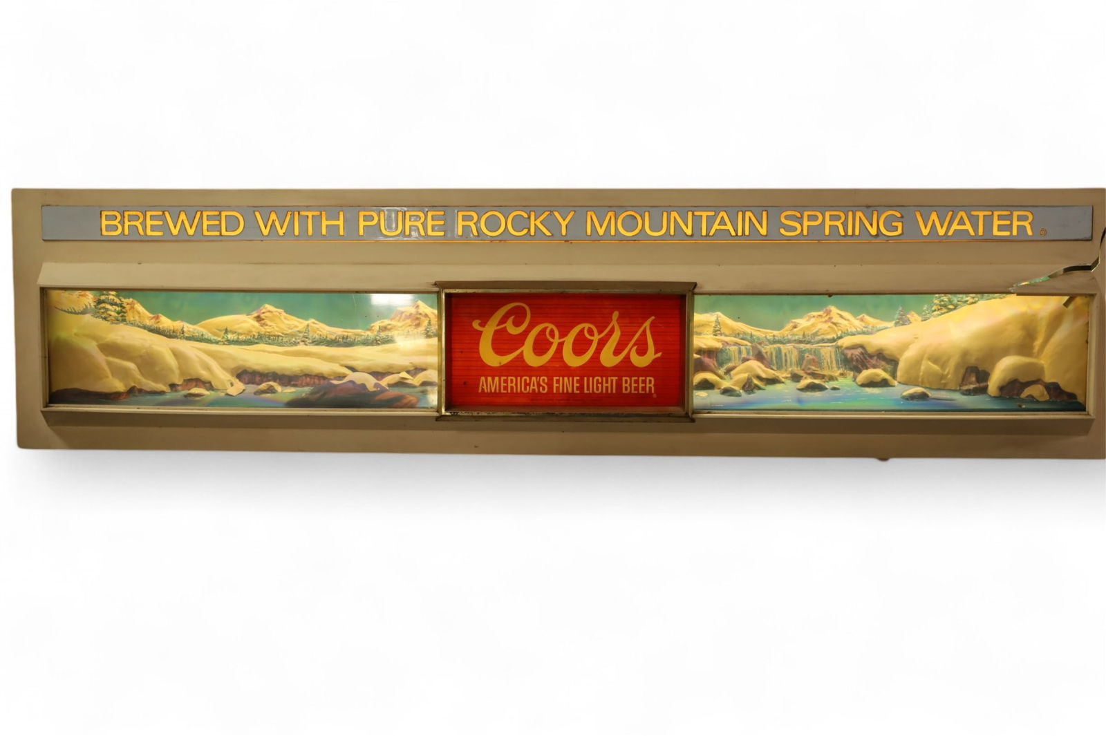 COORS LIGHTED BAR SIGN (1 of 11)