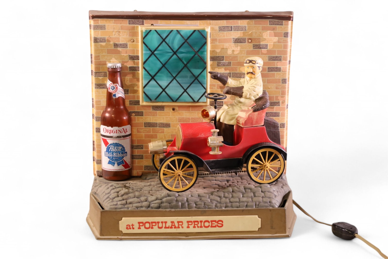 PABST BLUE RIBBON PLASTIC BEER SIGN (1 of 7)