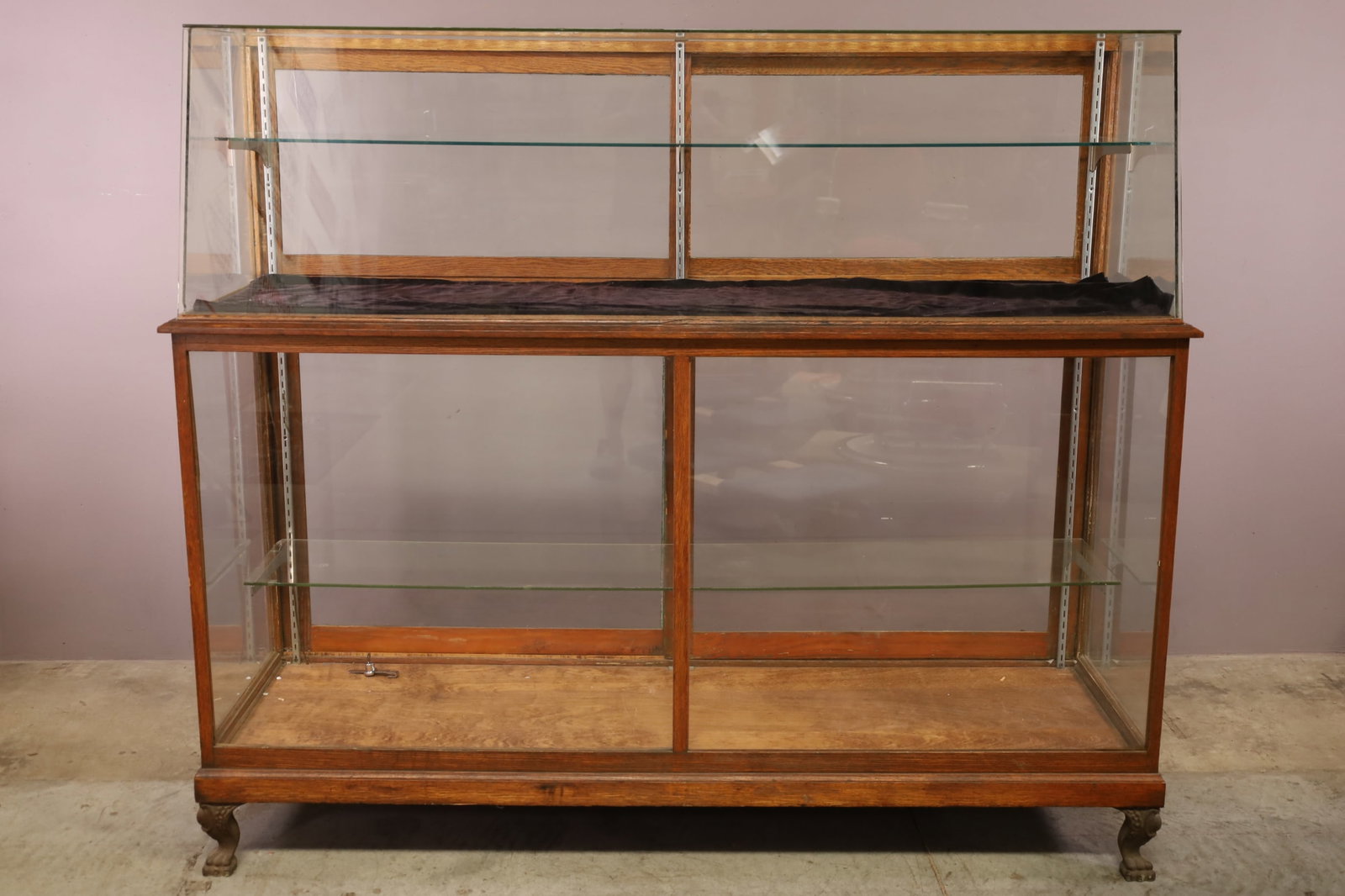 LARGE ANTIQUE COUNTRY STORE SHOWCASE (1 of 3)