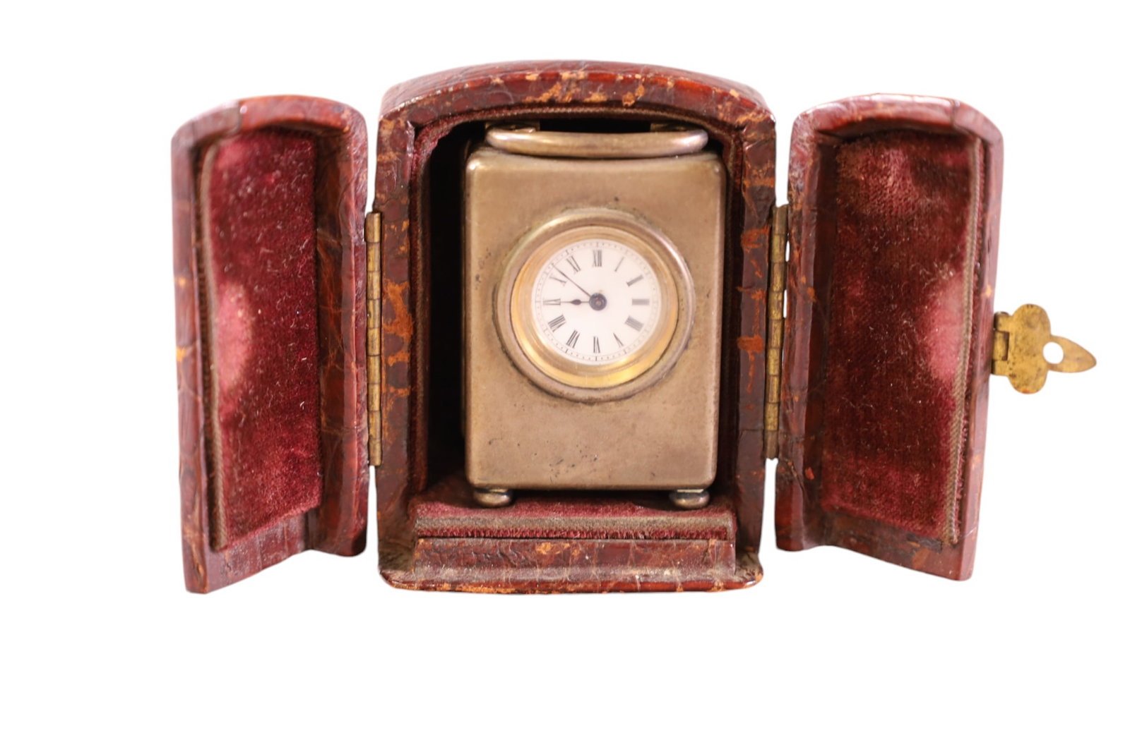 STERLING TRAVEL CARRIAGE CLOCK (1 of 5)