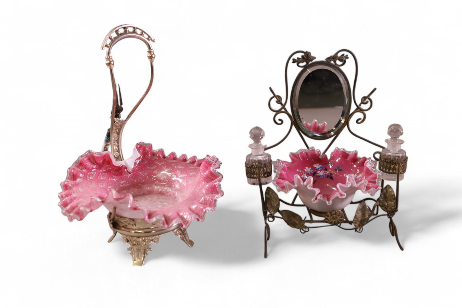 2 VICTORIAN TABLE ITEMS (1 of 3)