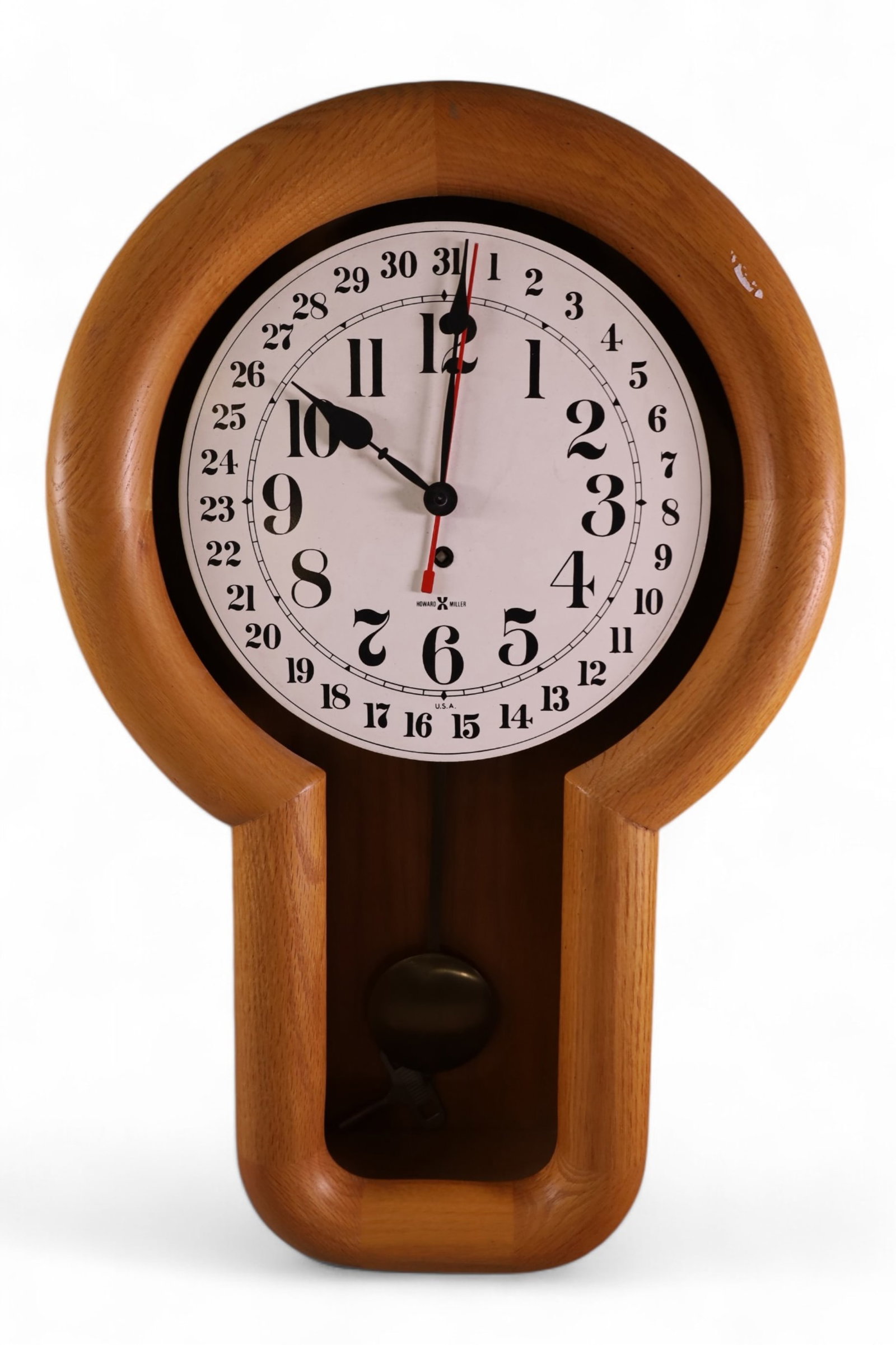 HOWARD MILLER WALL CLOCK (1 of 3)