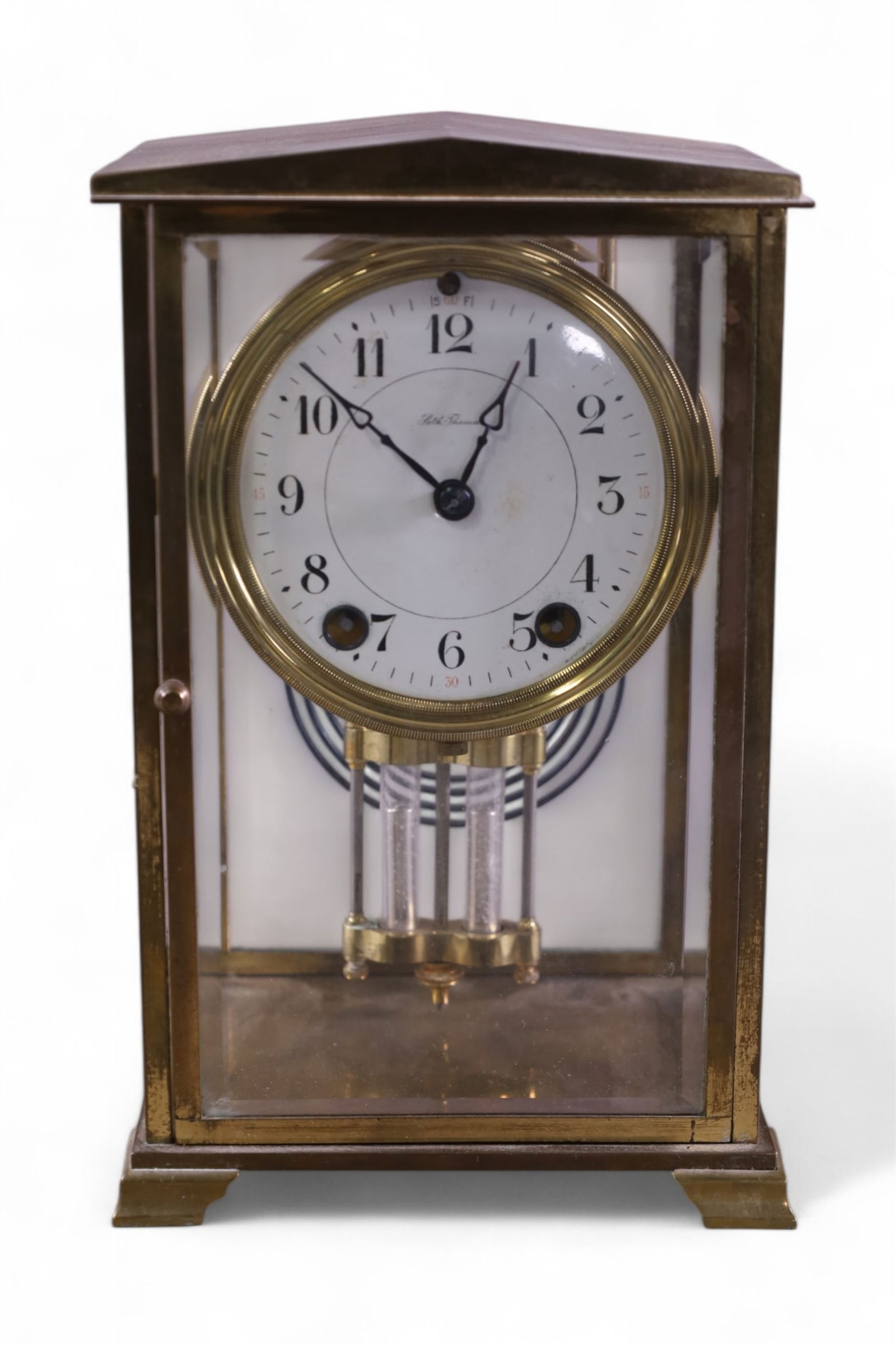 SETH THOMAS CRYSTAL REGULATOR (1 of 4)