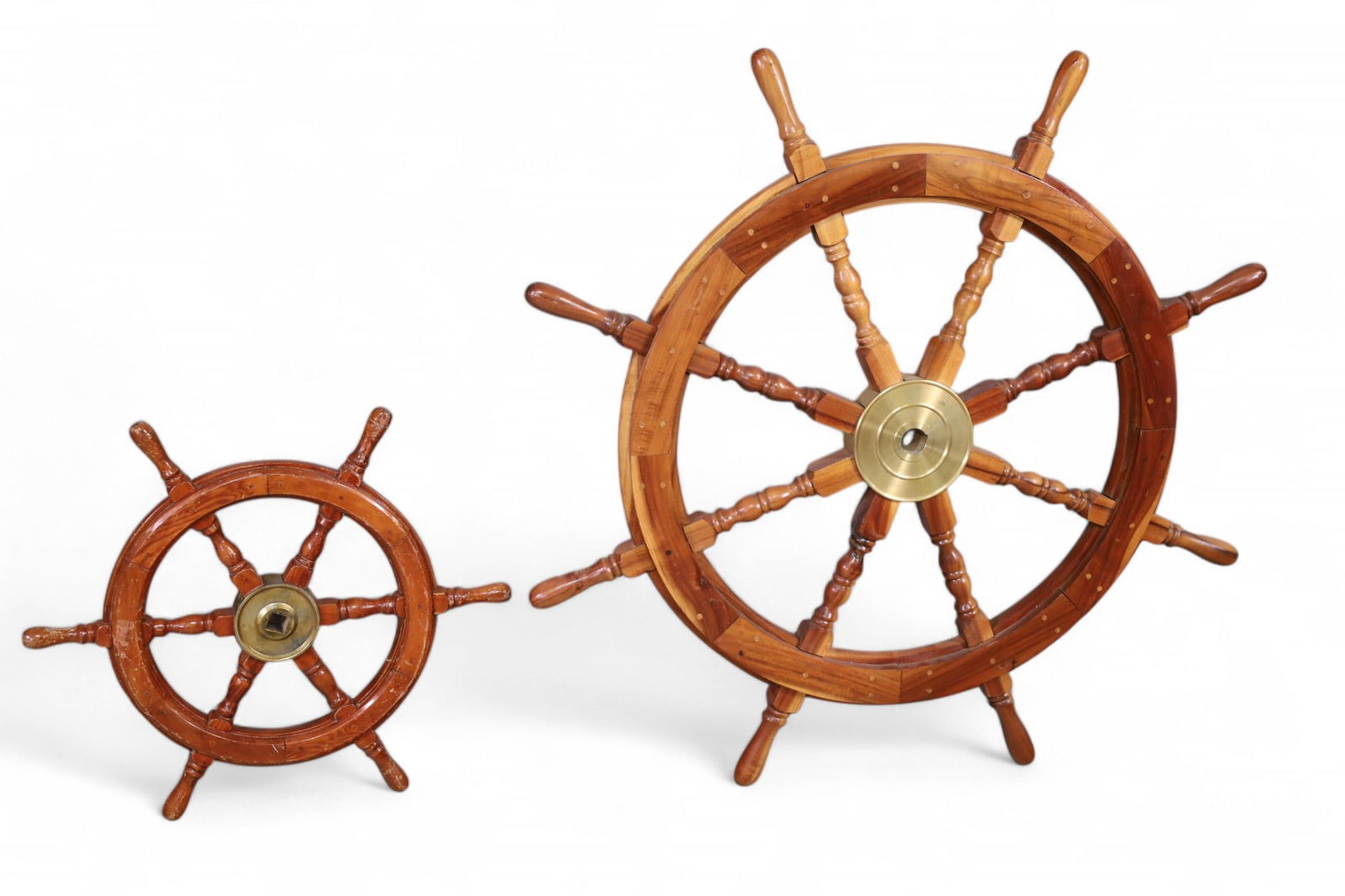 2 SHIP'S WHEELS (1 of 4)