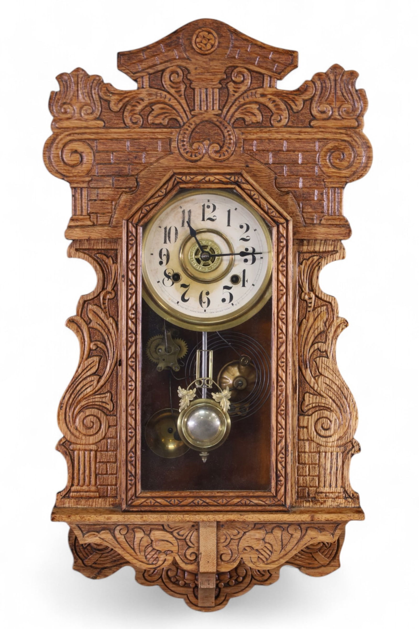 NEW HAVEN HANGING KITCHEN CLOCK (1 of 2)