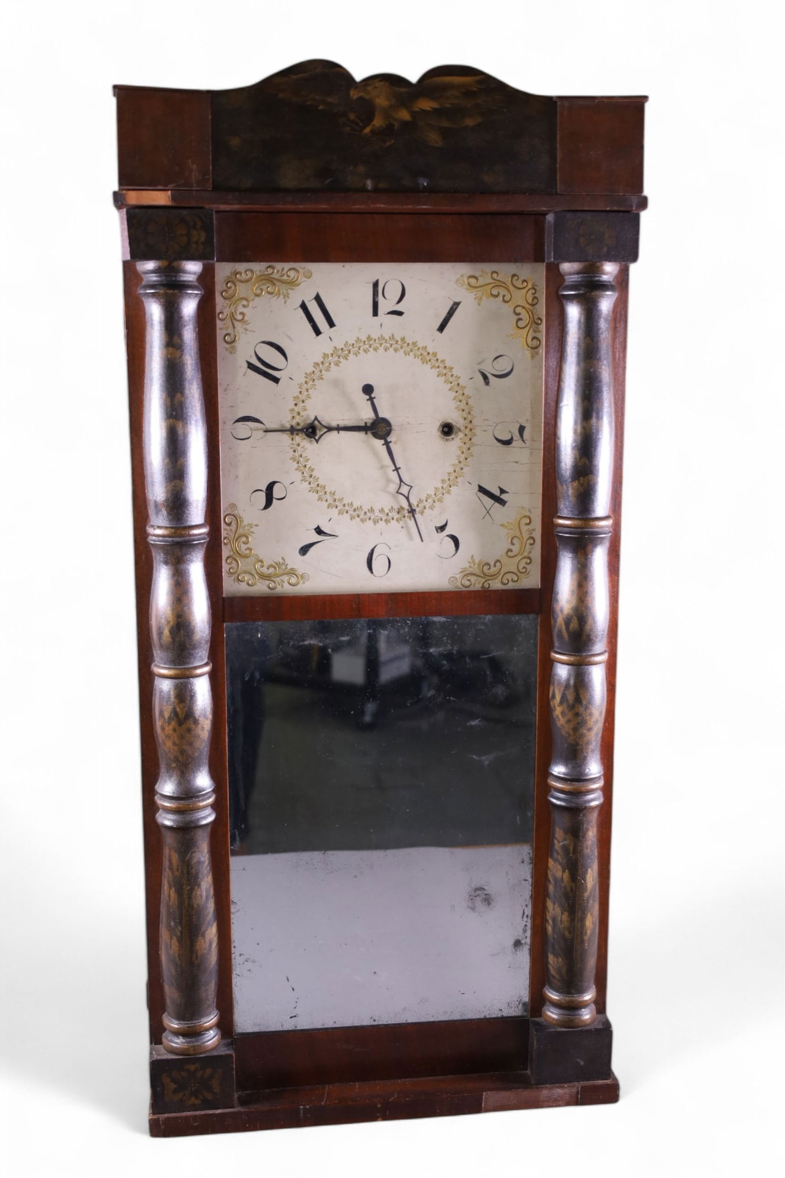 JEROME THOMPSON OGEE CLOCK (1 of 4)