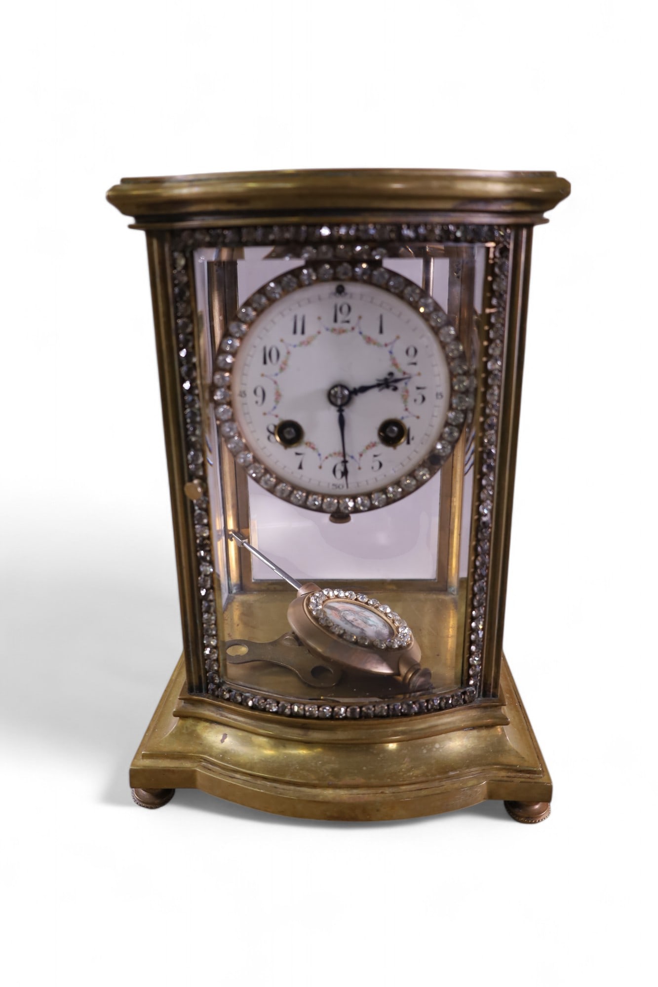 FRENCH REGULATOR MANTLE CLOCK (1 of 3)