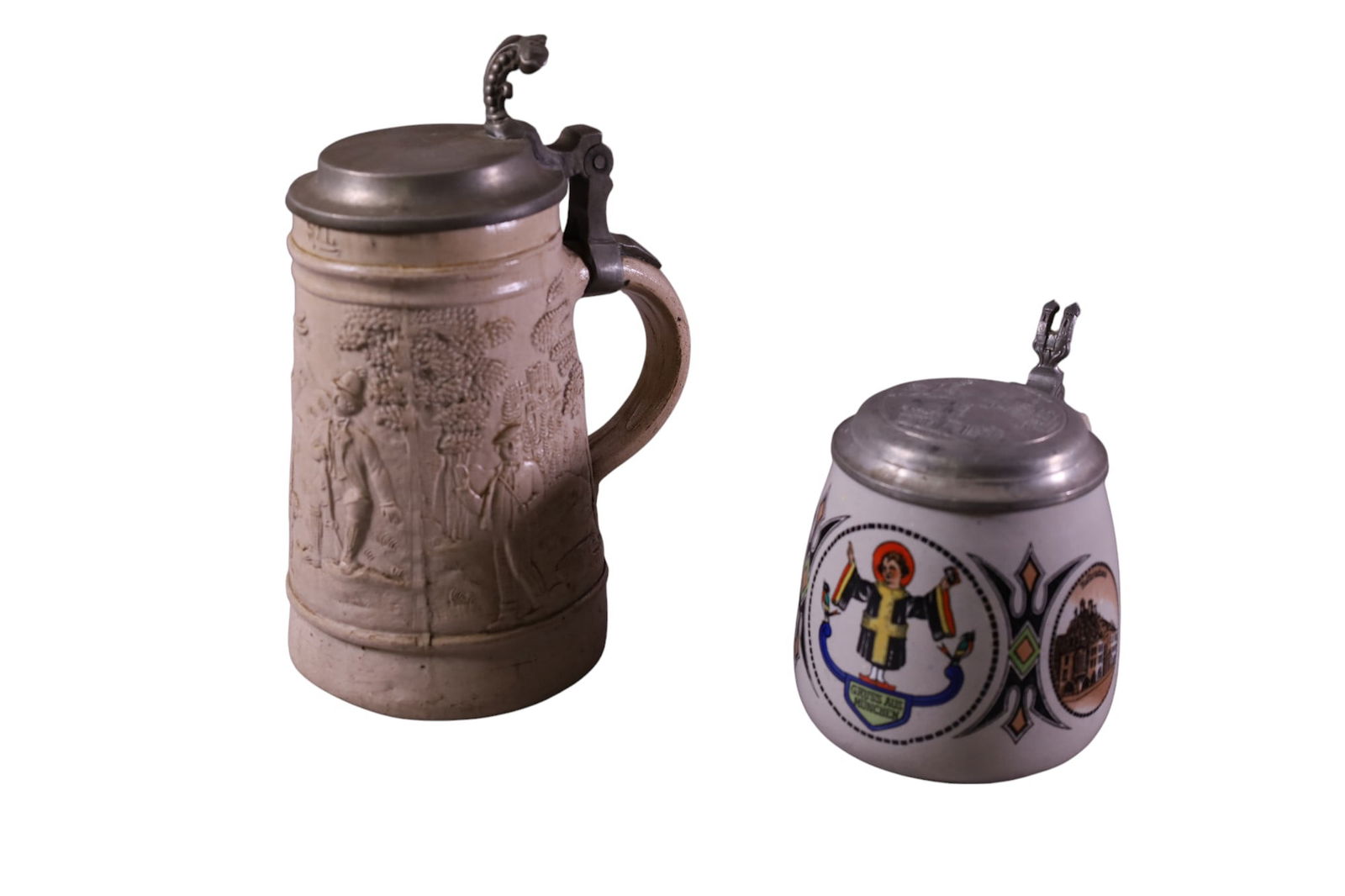 2 GERMAN BEER STEINS (1 of 4)