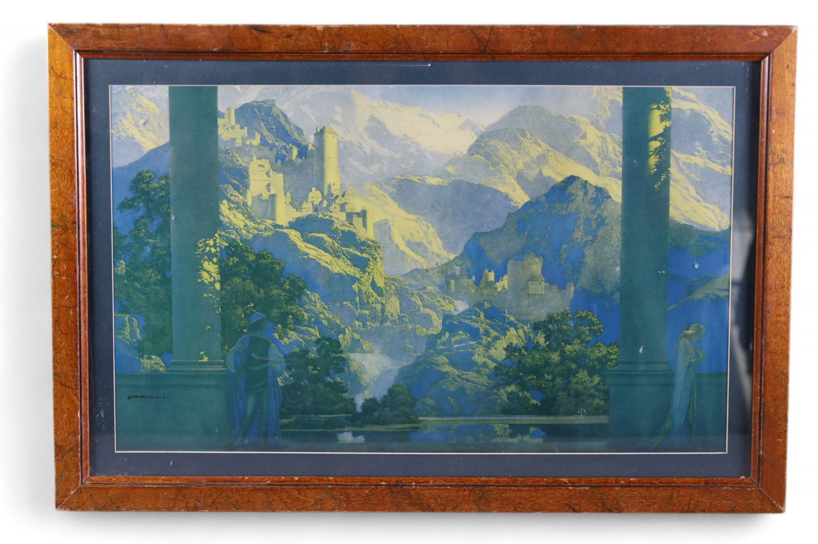 MAXFIELD PARRISH "ROMANCE" PRINT (1 of 1)