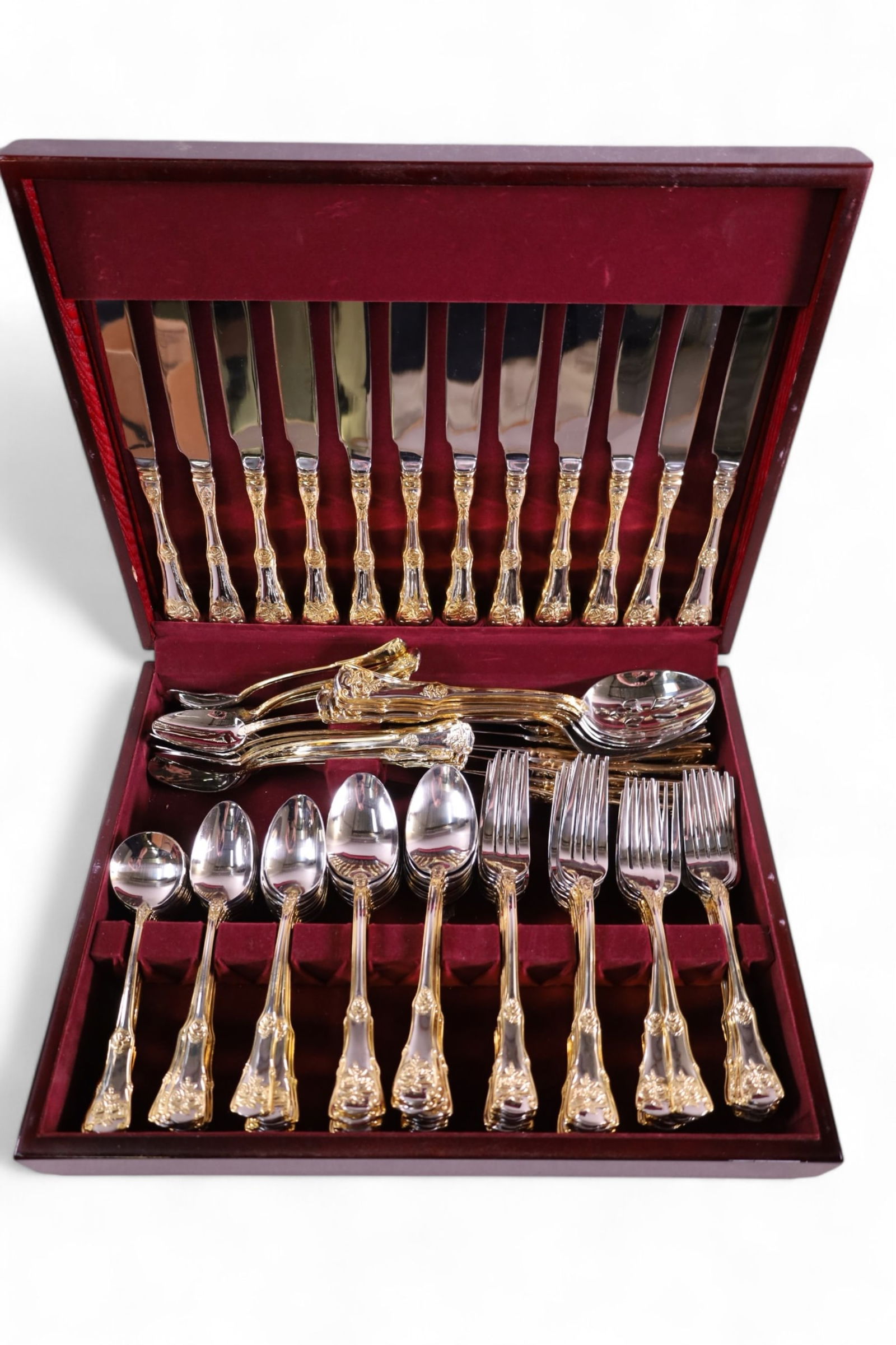 HUGE ROYAL ALBERT FLATWARE SET (1 of 3)