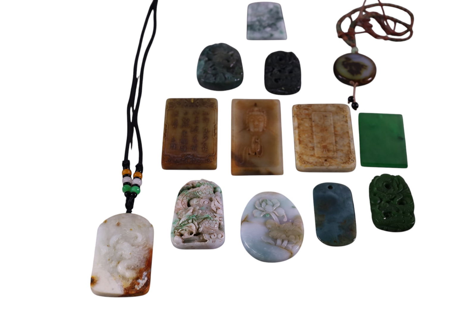 COLLECTION OF JADE & SOAPSTONE (1 of 6)