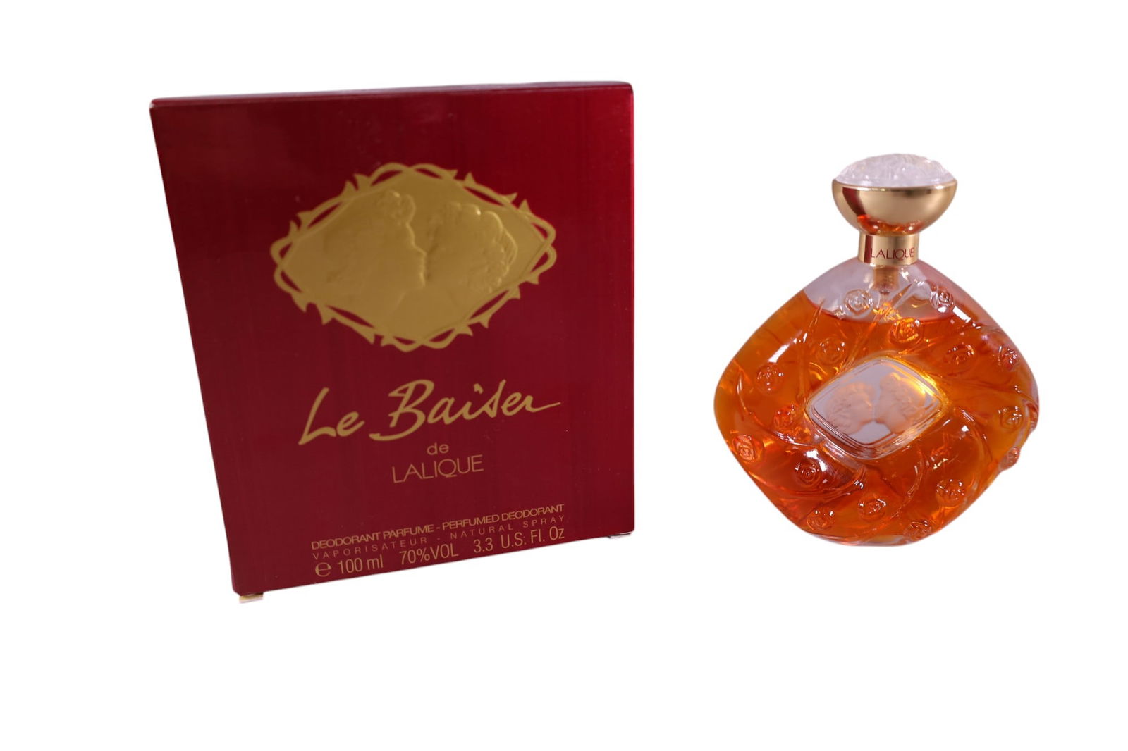 LALIQUE PERFUME BOTTLE (1 of 2)
