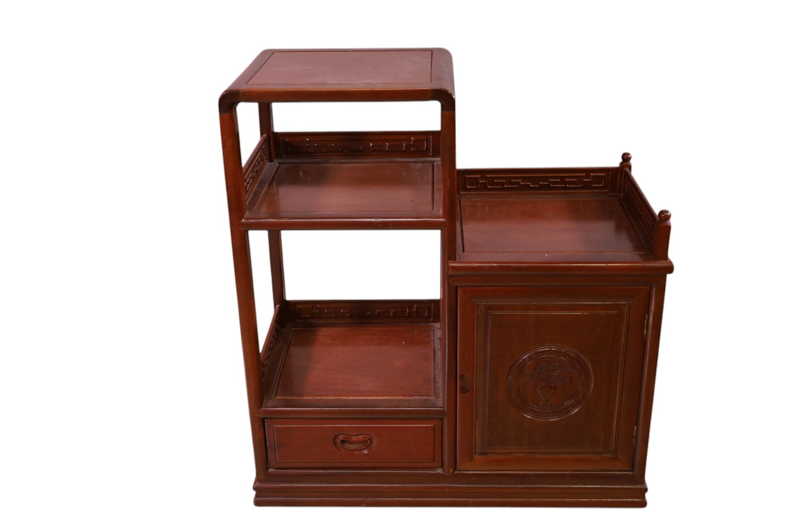 CHINESE HARDWOOD HALL CABINET (1 of 2)