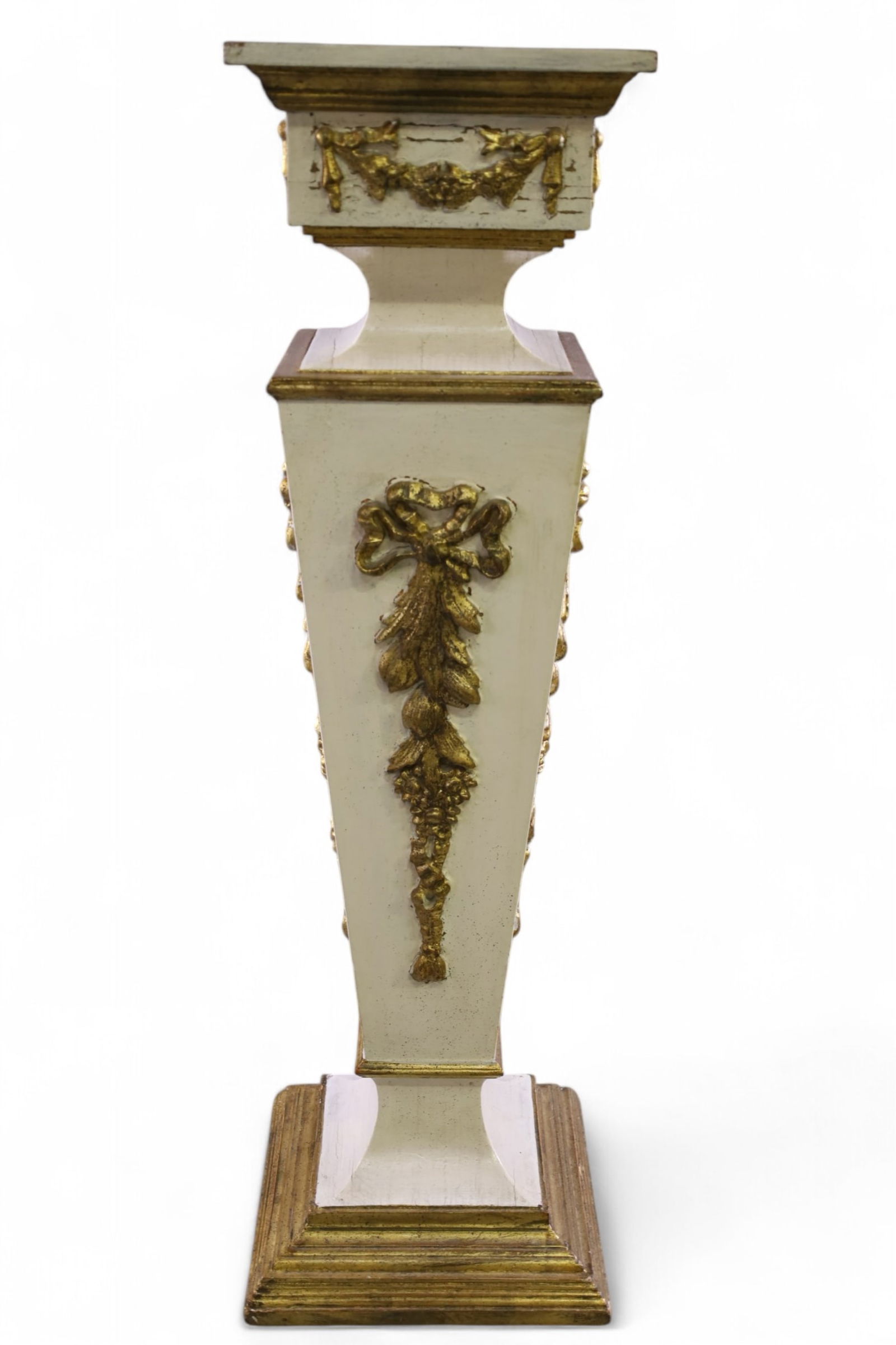 FRENCH STYLE PAINTED FINISH PEDESTAL (1 of 2)
