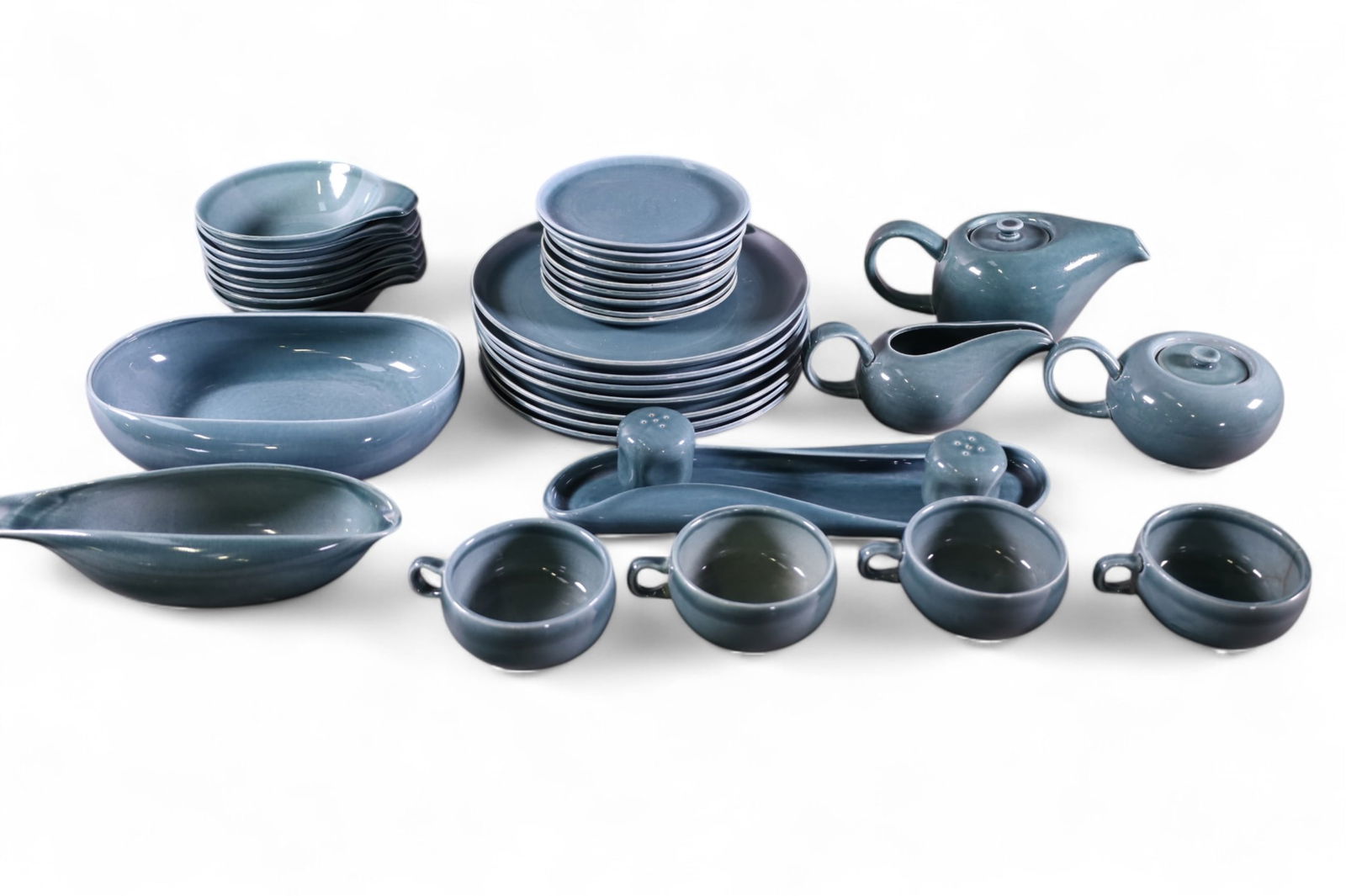 RUSSEL WRIGHT MID CENTURY DISH SET (1 of 4)