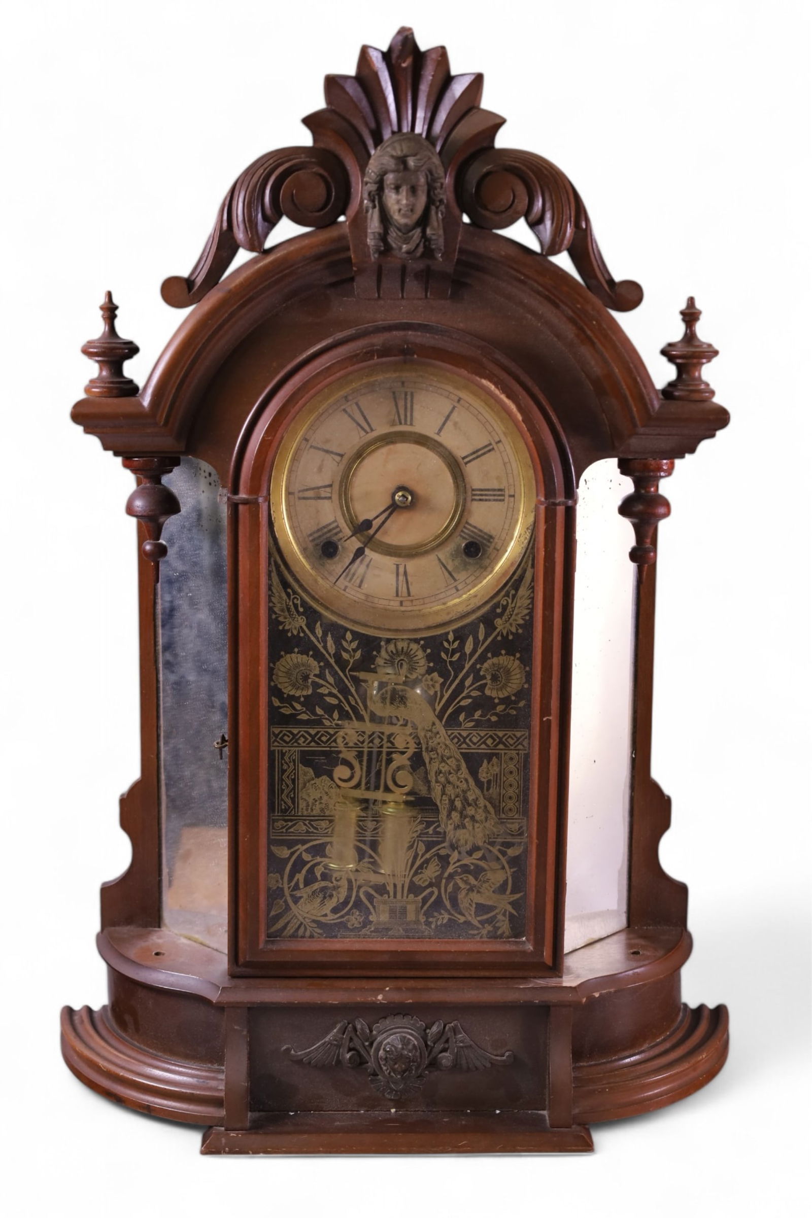 VICTORIAN ANSONIA TRIUMPH MANTLE CLOCK (1 of 2)