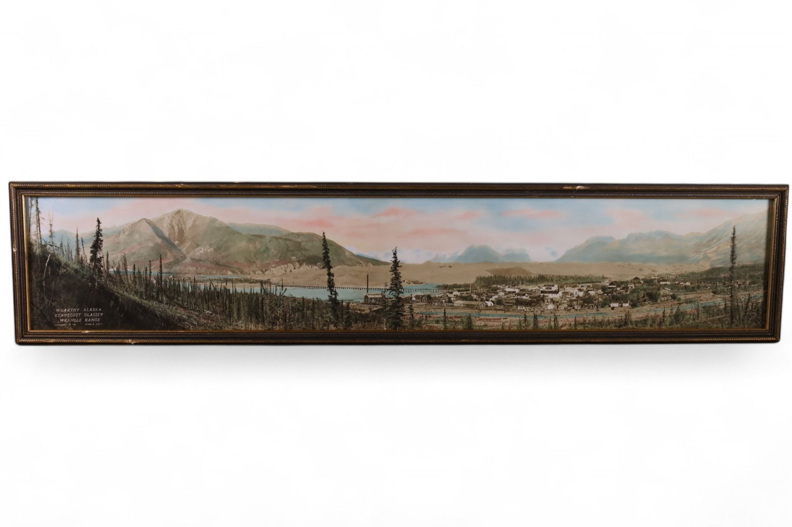 1920'S HAND TINTED PHOTO OF ALASKA (1 of 4)