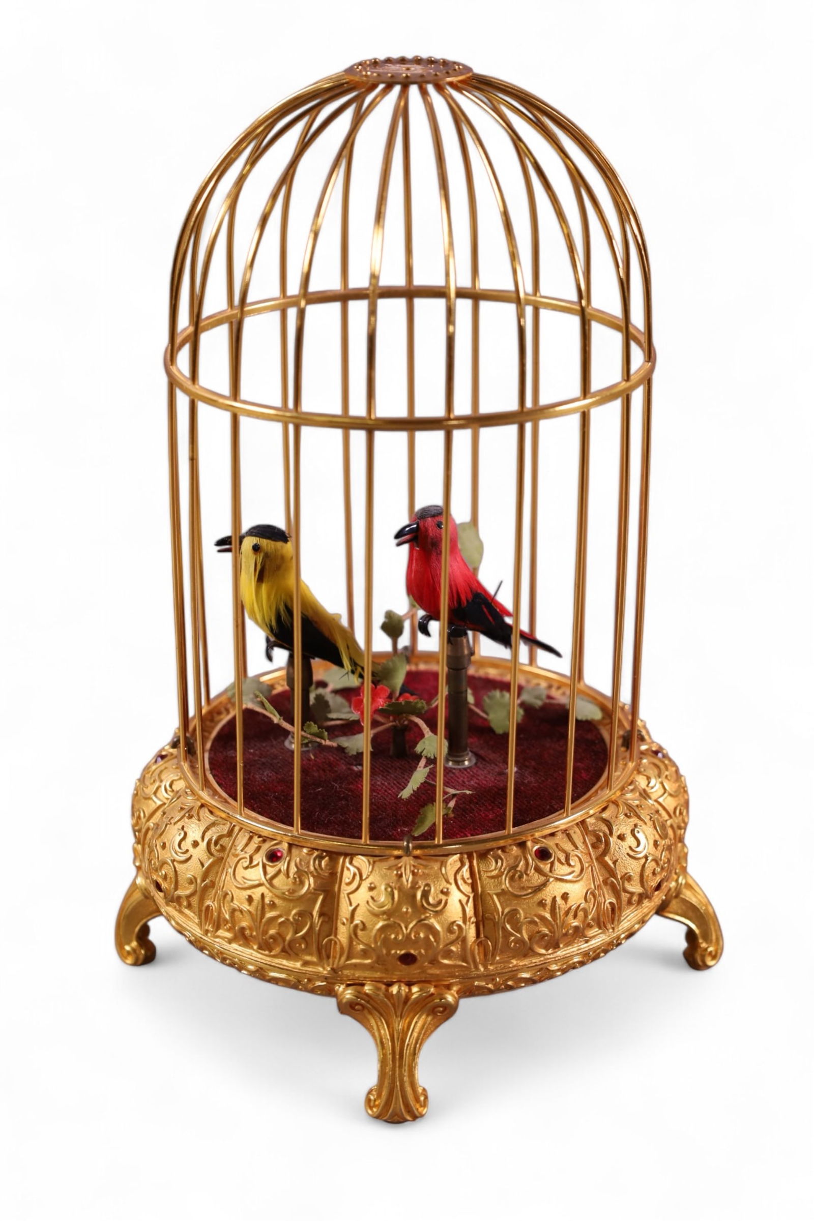 WEST GERMAN MUSICAL BIRD CAGE (1 of 3)