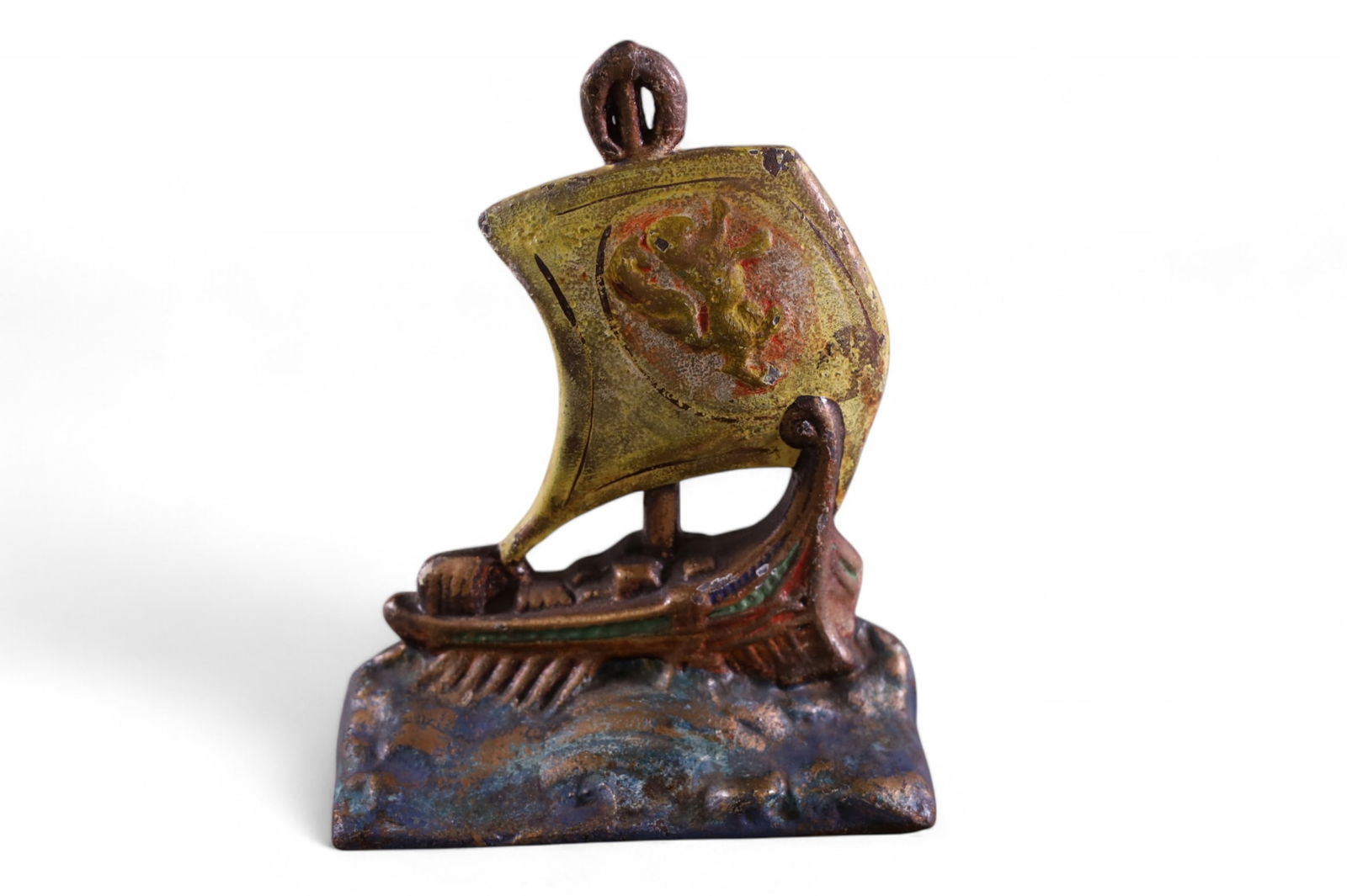 ANTIQUE CAST IRON SHIP DOORSTOP (1 of 2)