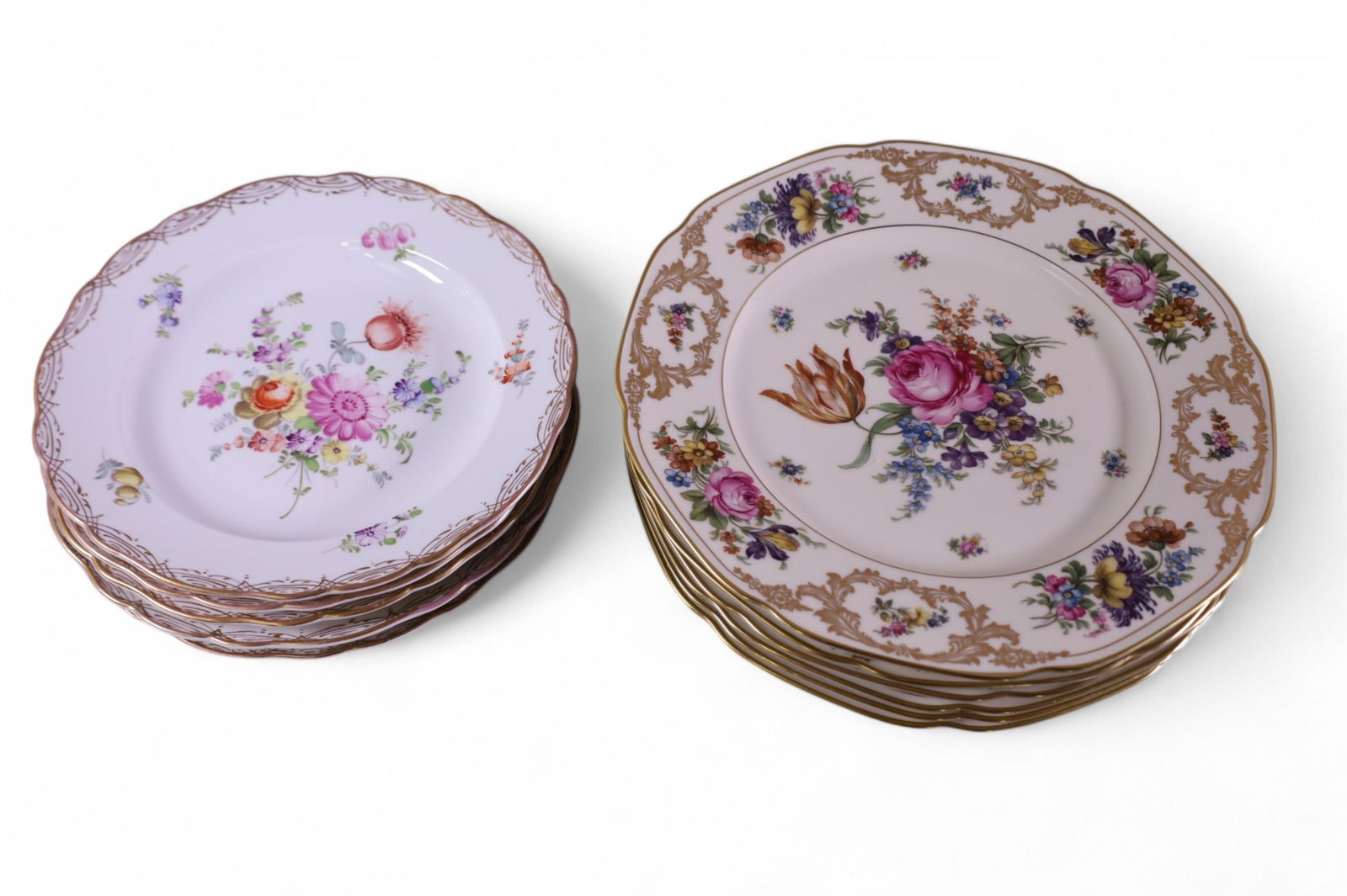 2 SETS OF PORCELAIN PLATES (1 of 5)