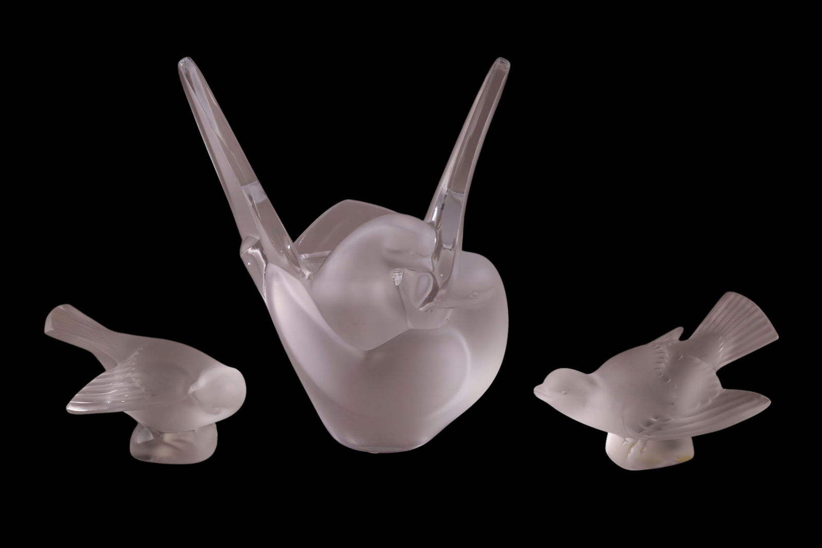 3 PIECES OF LALIQUE (1 of 5)