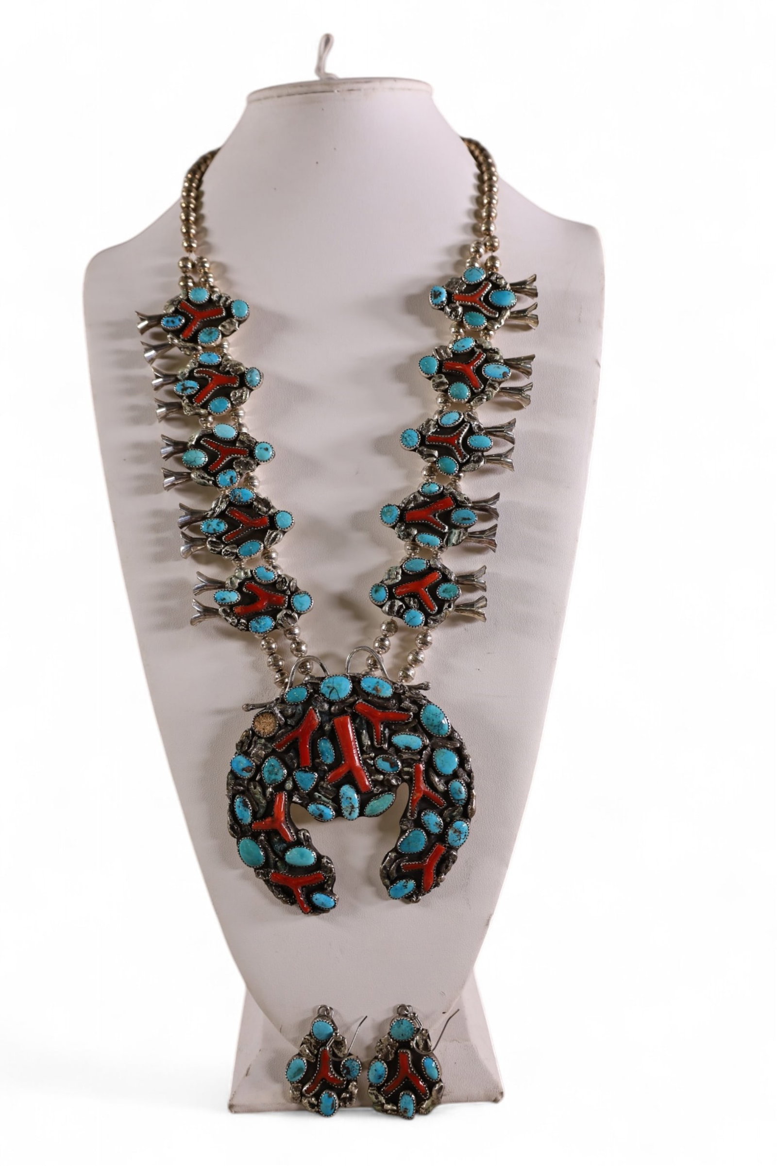 SQUASH BLOSSOM & EARRINGS SET (1 of 6)