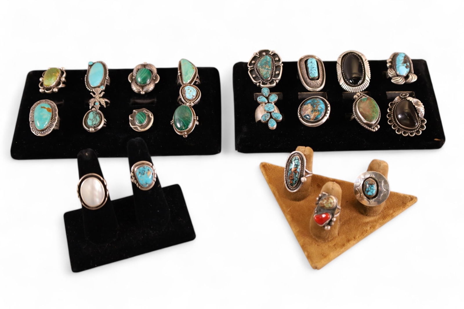 23 NATIVE AMERICAN RINGS (1 of 4)