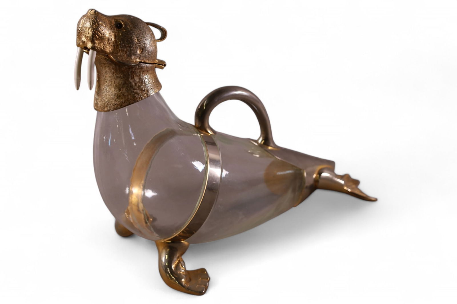 AUSTRIAN WALRUS DECANTER (1 of 4)