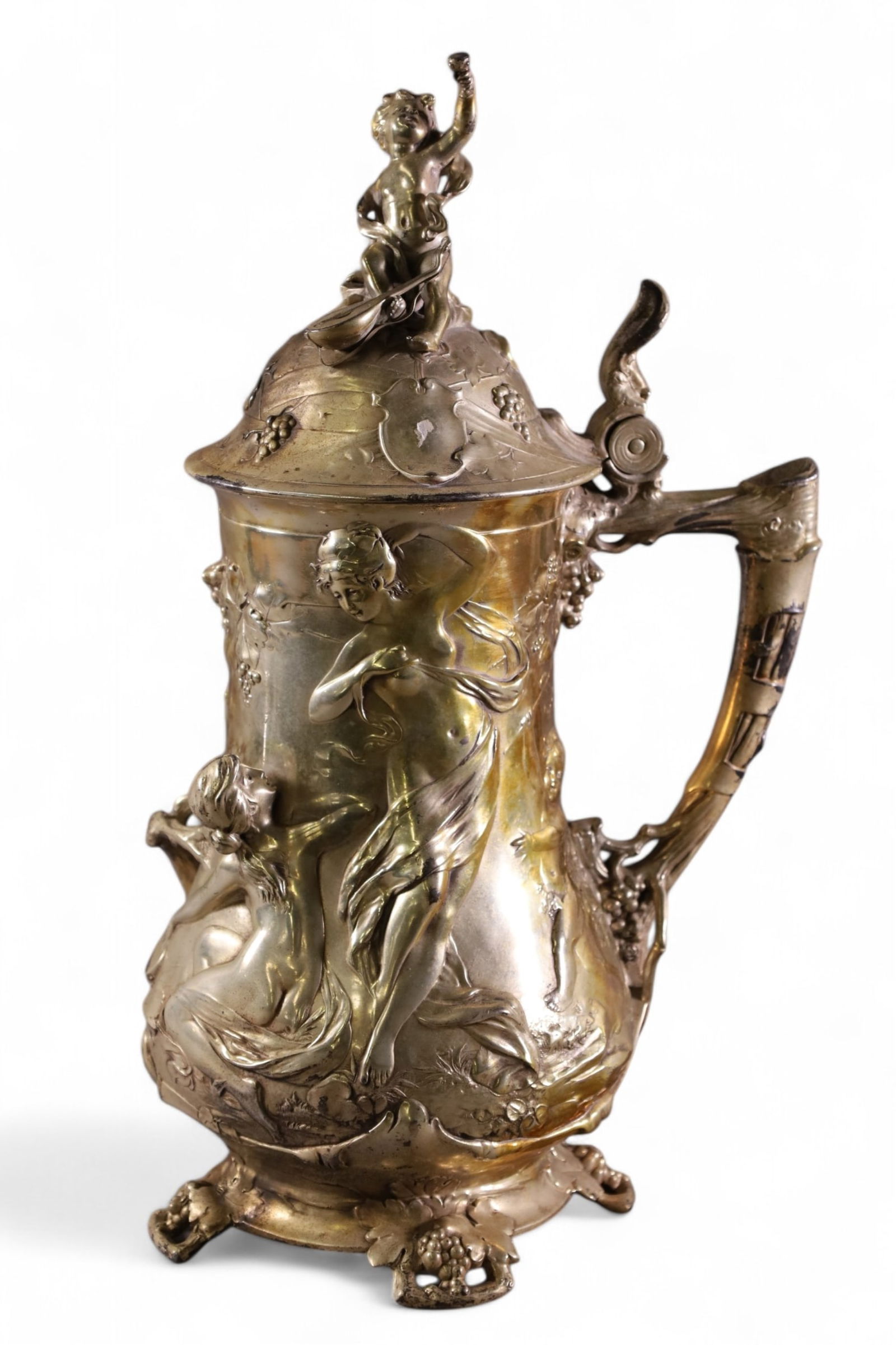 LARGE FIGURAL TANKARD (1 of 4)