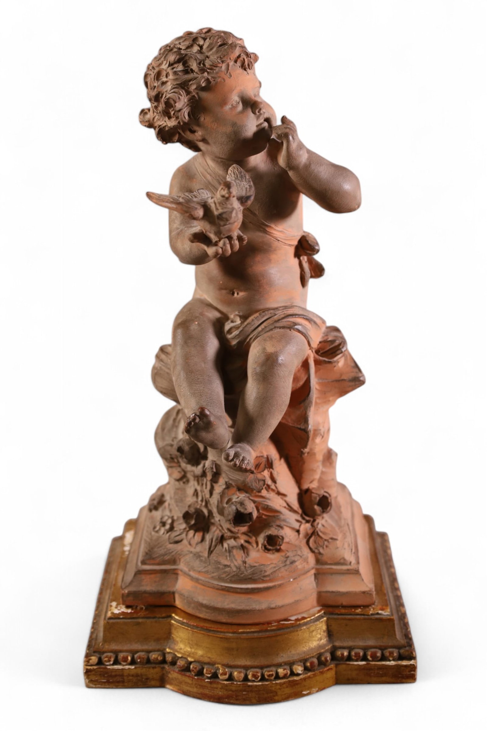 JEAN LOUIS GREGOIRE TERRA COTTA FIGURE (1 of 3)