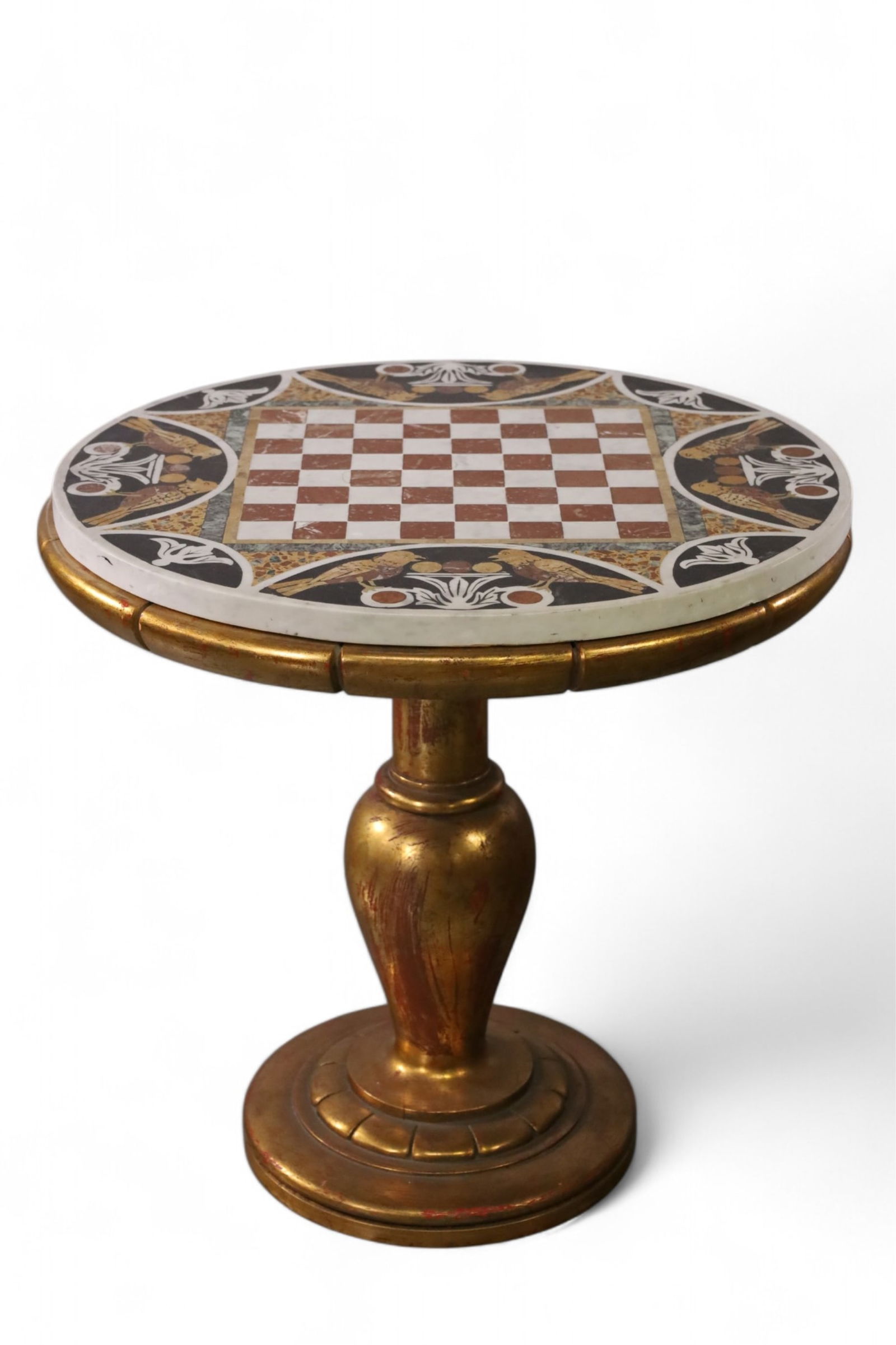 PIETRA DURA GAME TABLE (1 of 4)
