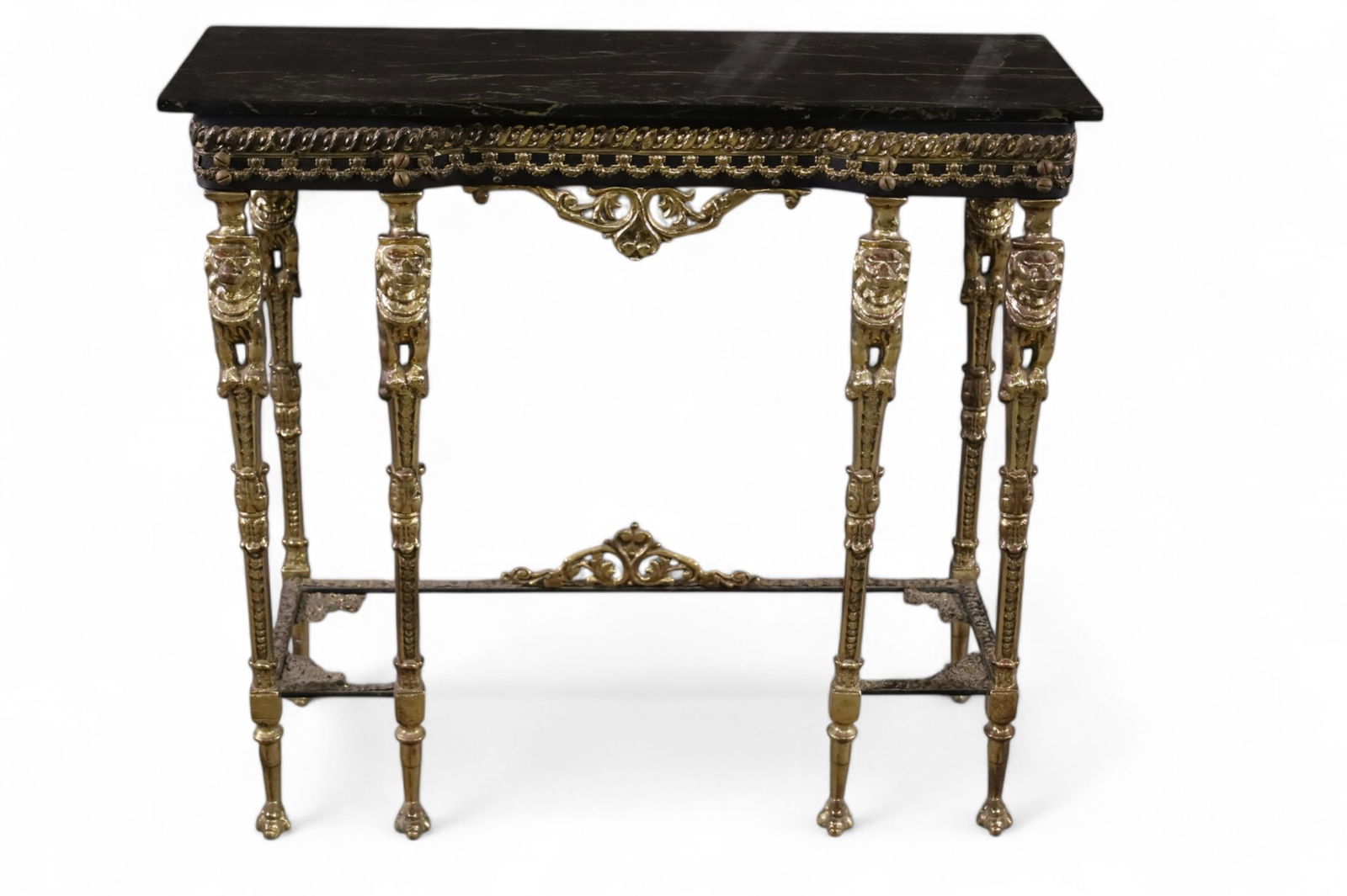 IRON CONSOLE TABLE (1 of 3)