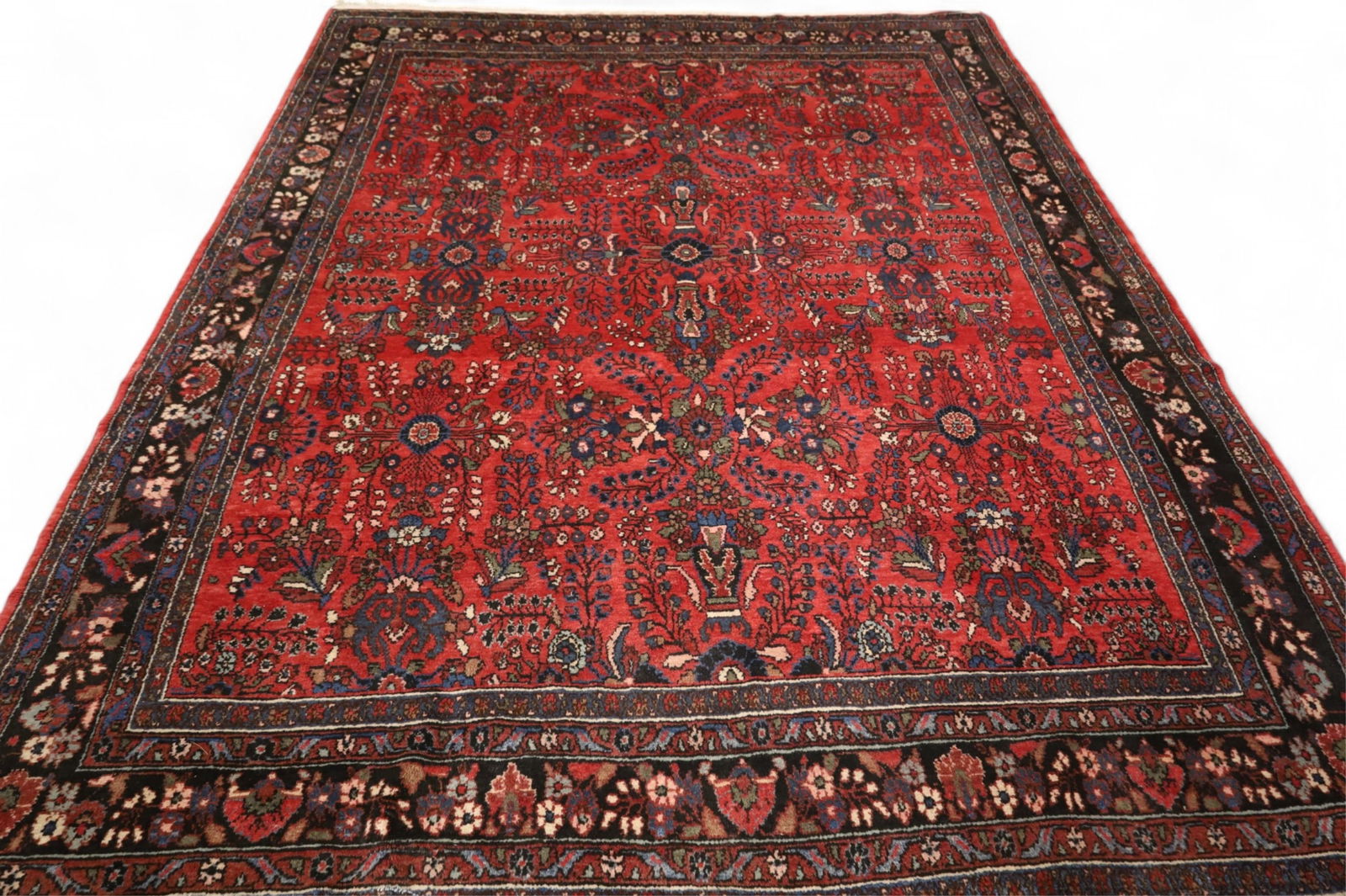 APPROX 8' 9" x 11' 2" HANDMADE WOOL RUG (1 of 5)