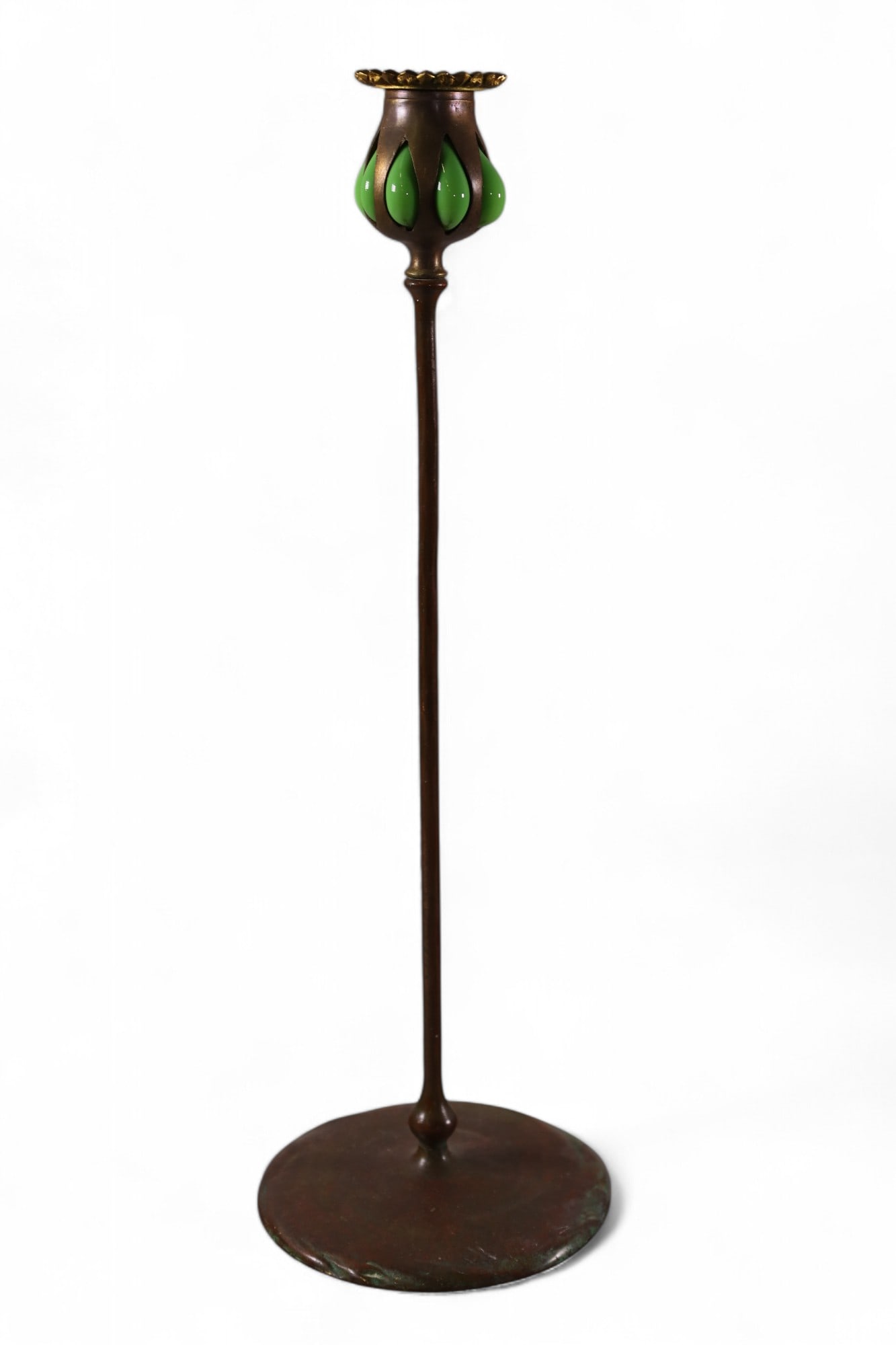 TIFFANY STUDIOS CANDLESTICK (1 of 4)