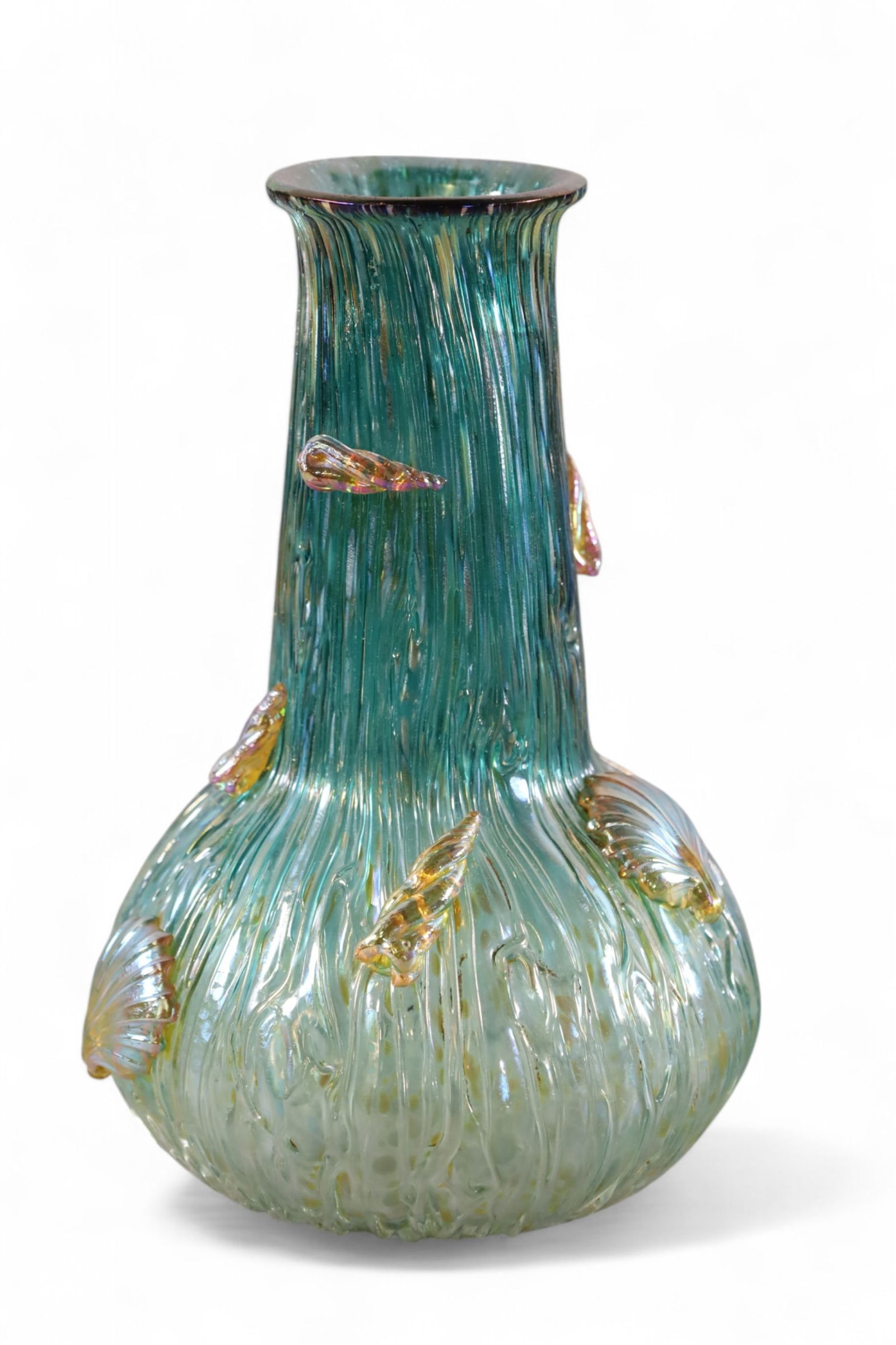 AUSTRIAN ART GLASS VASE (1 of 2)