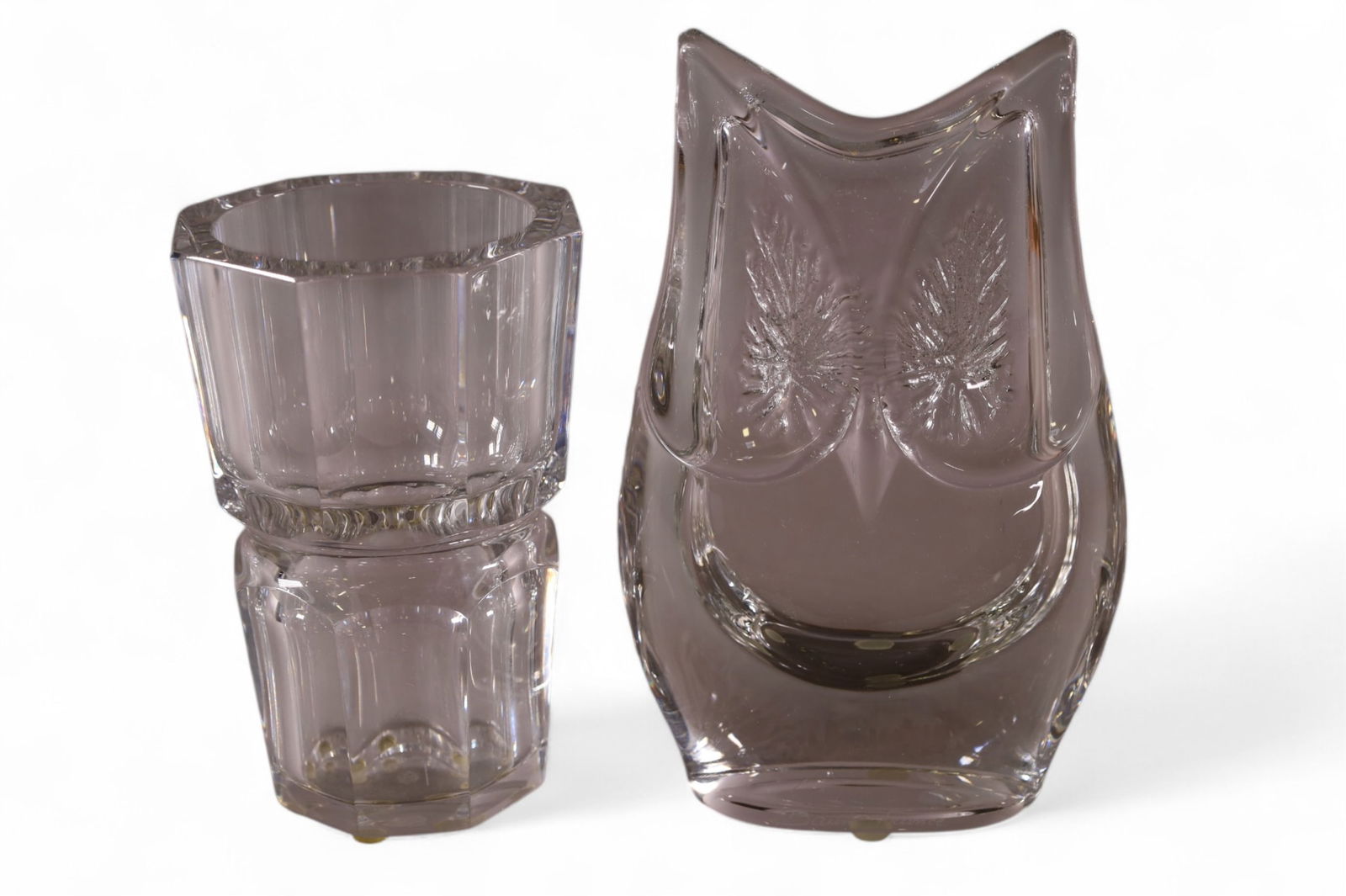 2 PIECES OF ART GLASS (1 of 3)