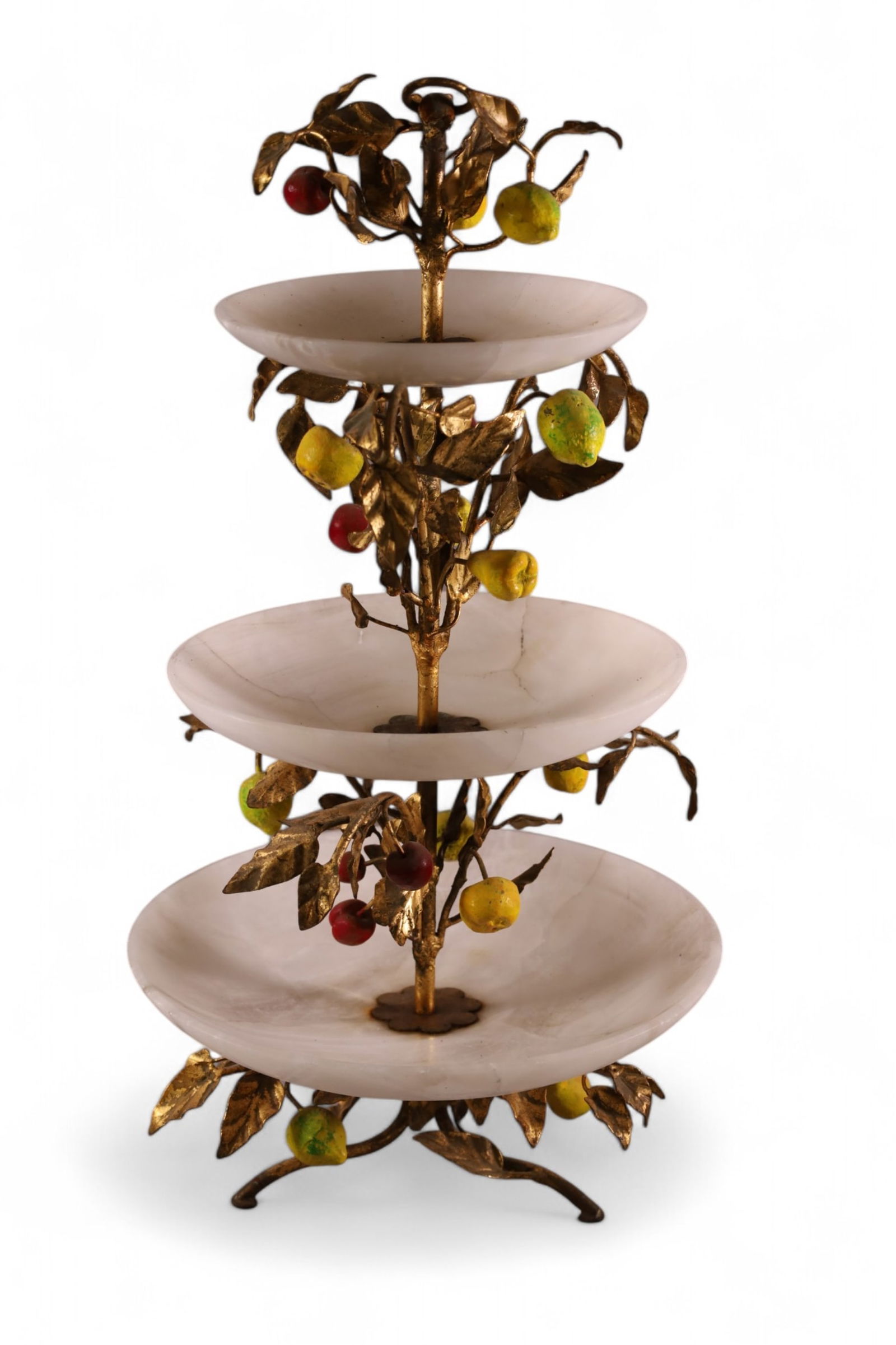 ITALIAN ALABASTER CENTER PIECE (1 of 4)