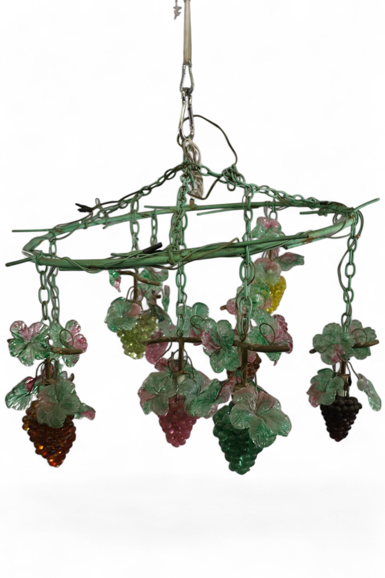 MURANO GLASS CHANDELIER (1 of 4)