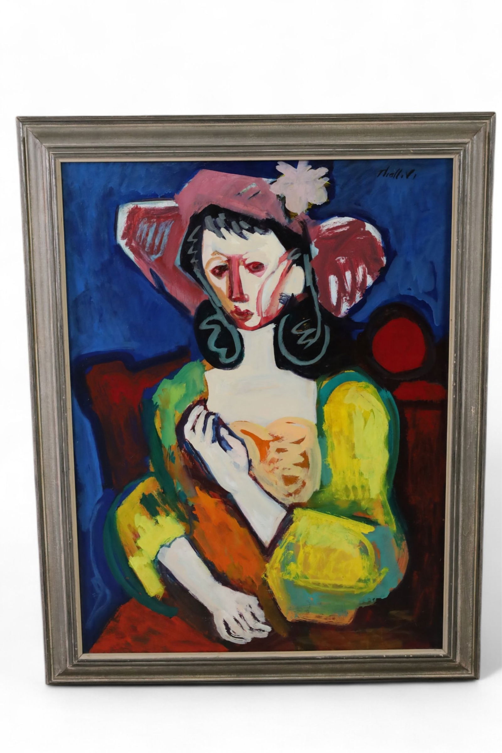 VICTOR THALL PORTRAIT PAINTING (1 of 3)