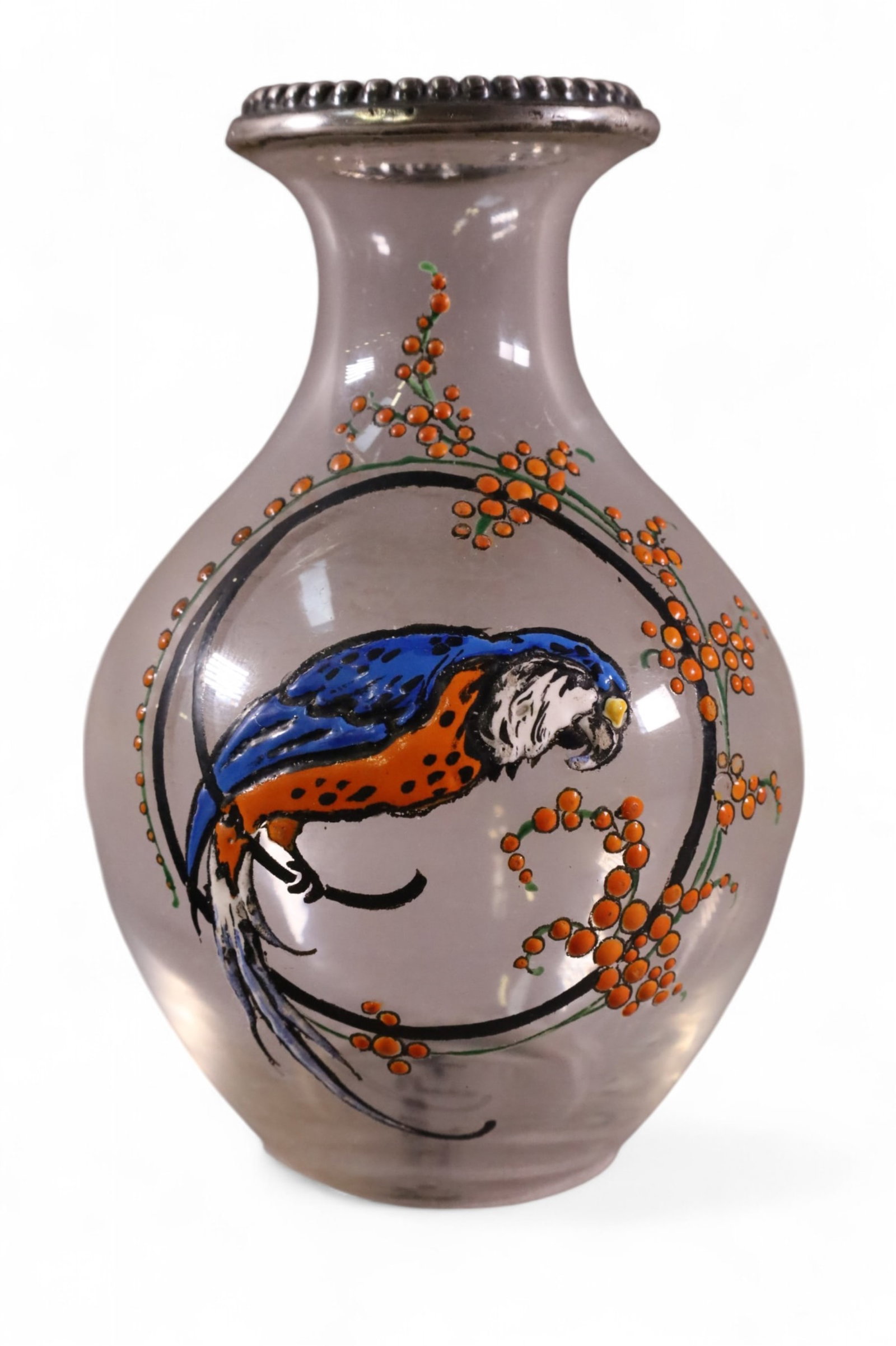 MARCEL GOUPY PARROT VASE (1 of 2)