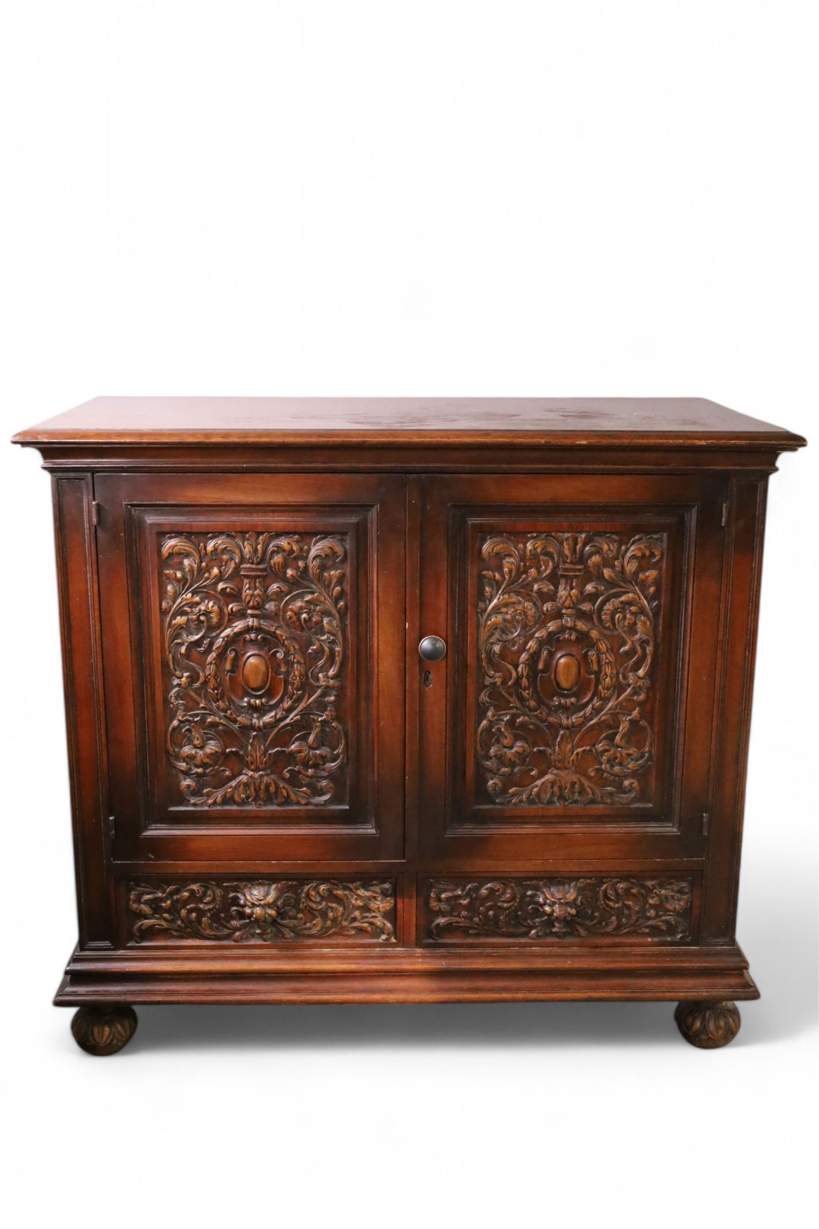 SPANISH STYLE HALL CABINET (1 of 5)