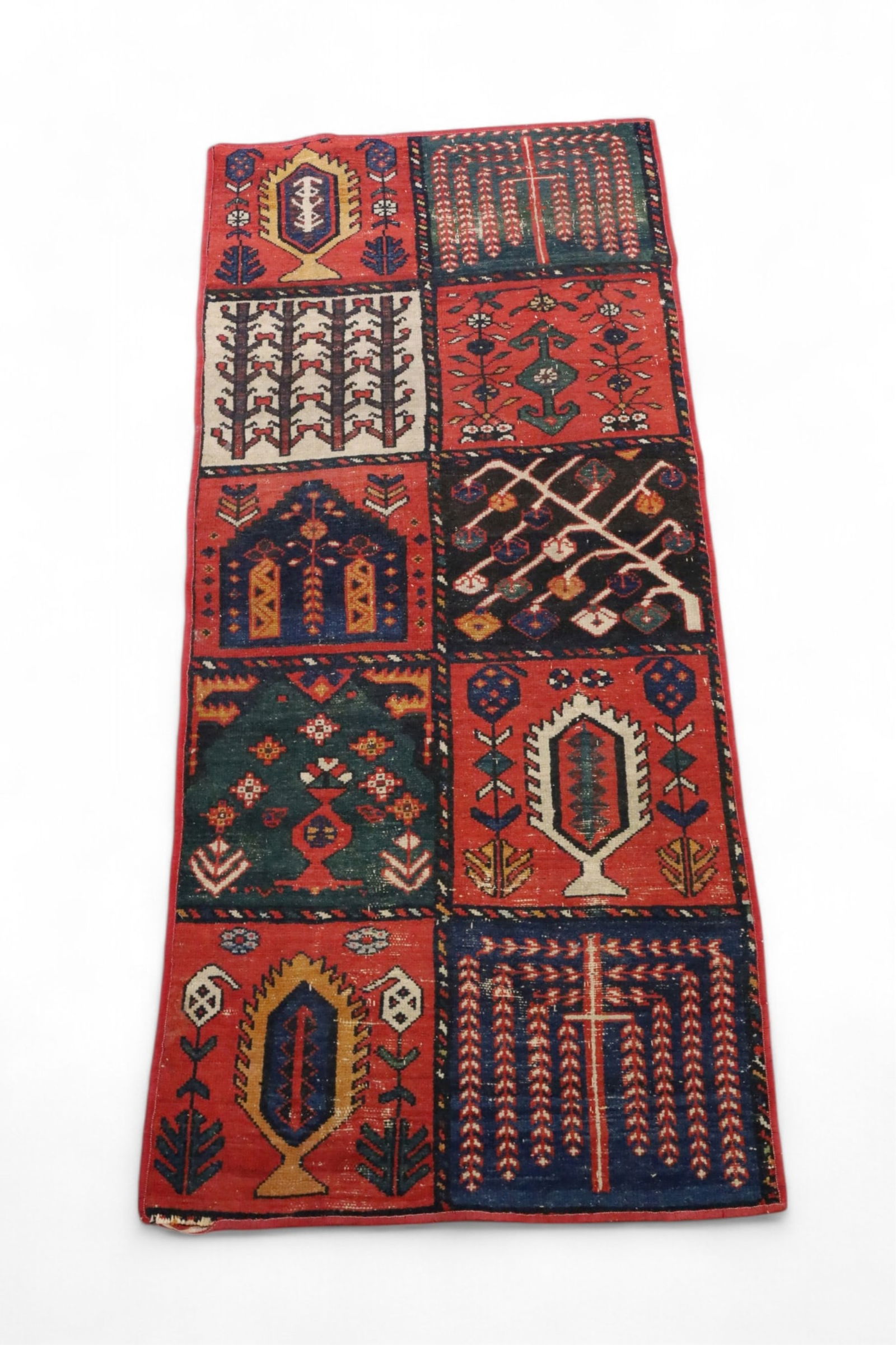 APPROX 2' 5" x 5' 2" HANDMADE WOOL RUG (1 of 2)