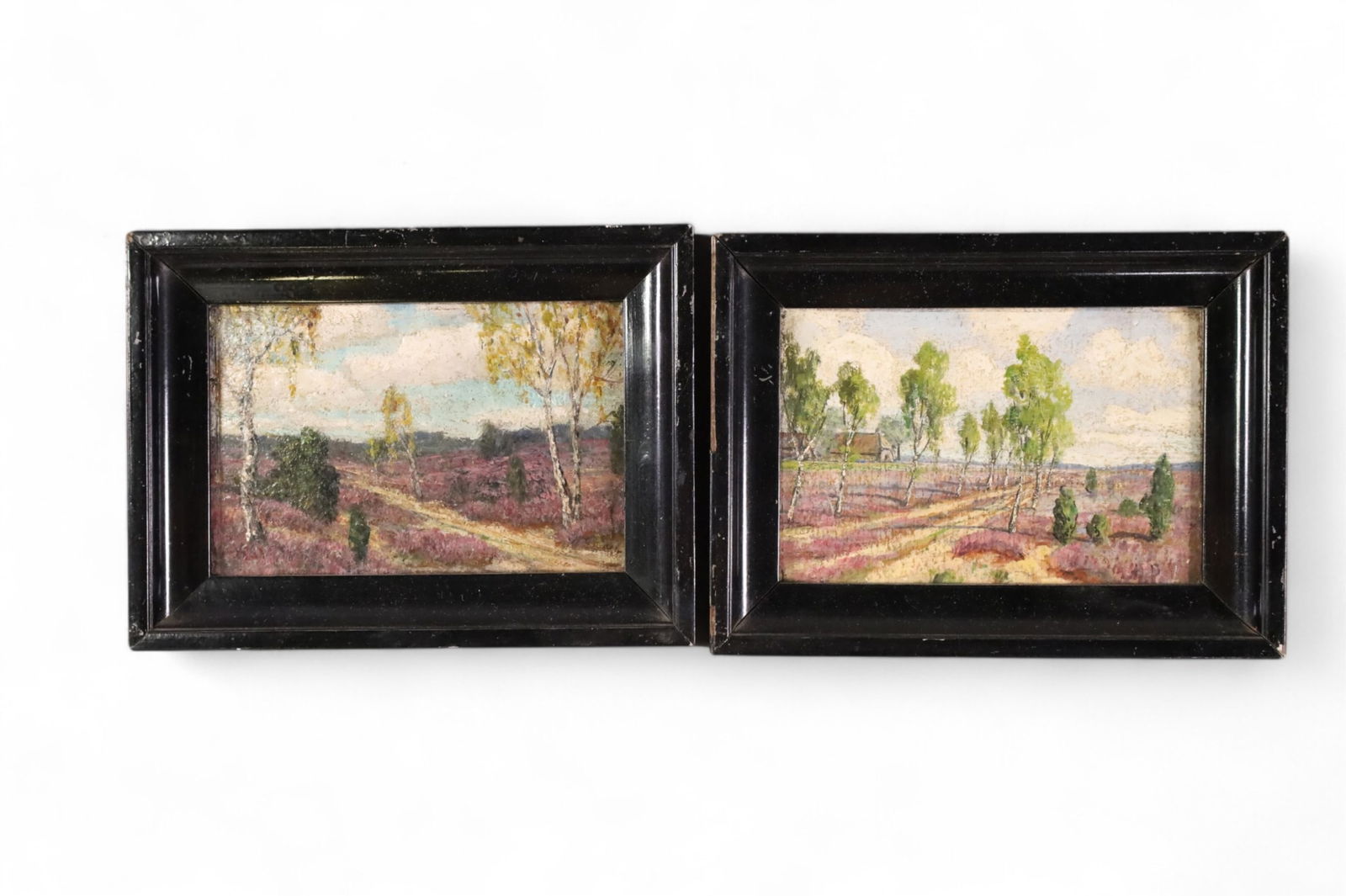 2 MINIATURE PAINTINGS (1 of 3)