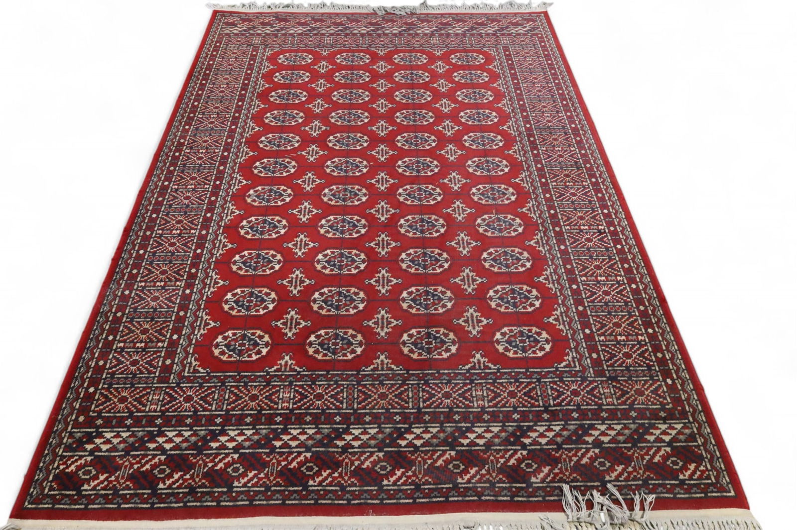 APPROX 7' 11" x 5' 6" WOOL RUG (1 of 4)